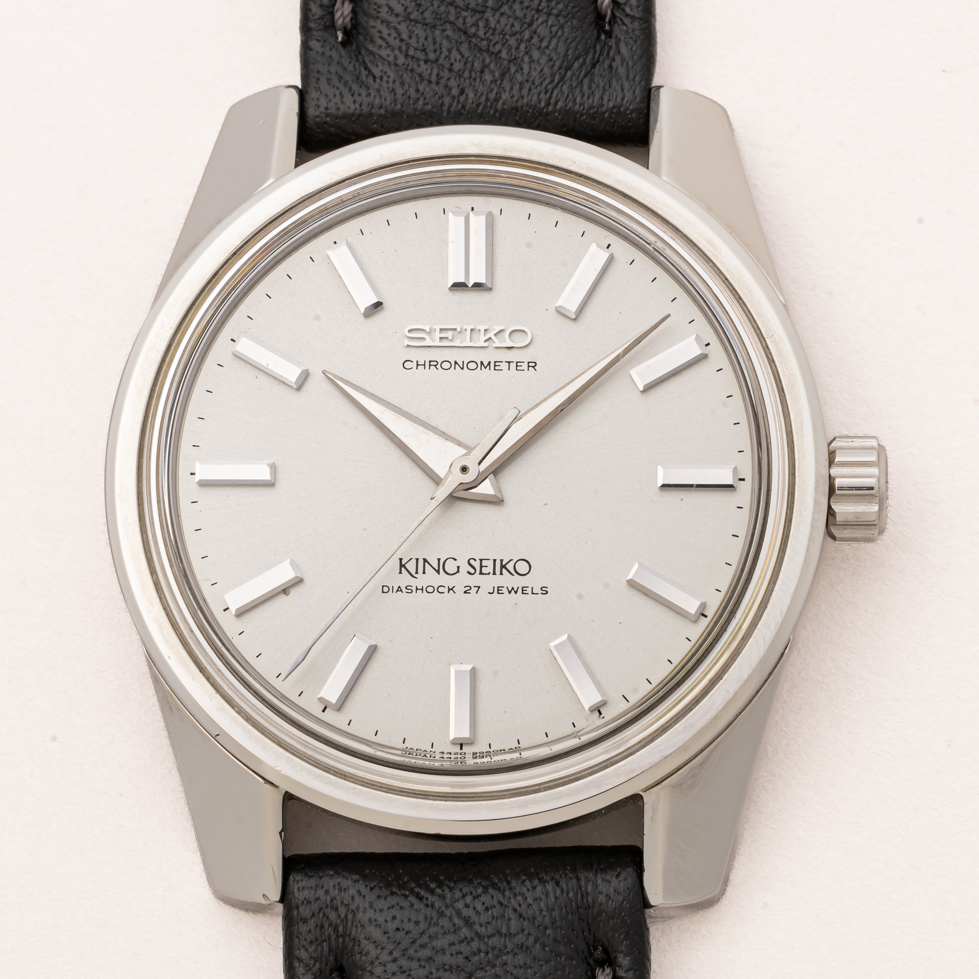 キングセイコー クロノメーター 44KS 1965年製 Ref.4420-9990 後期型 純正尾錠付き