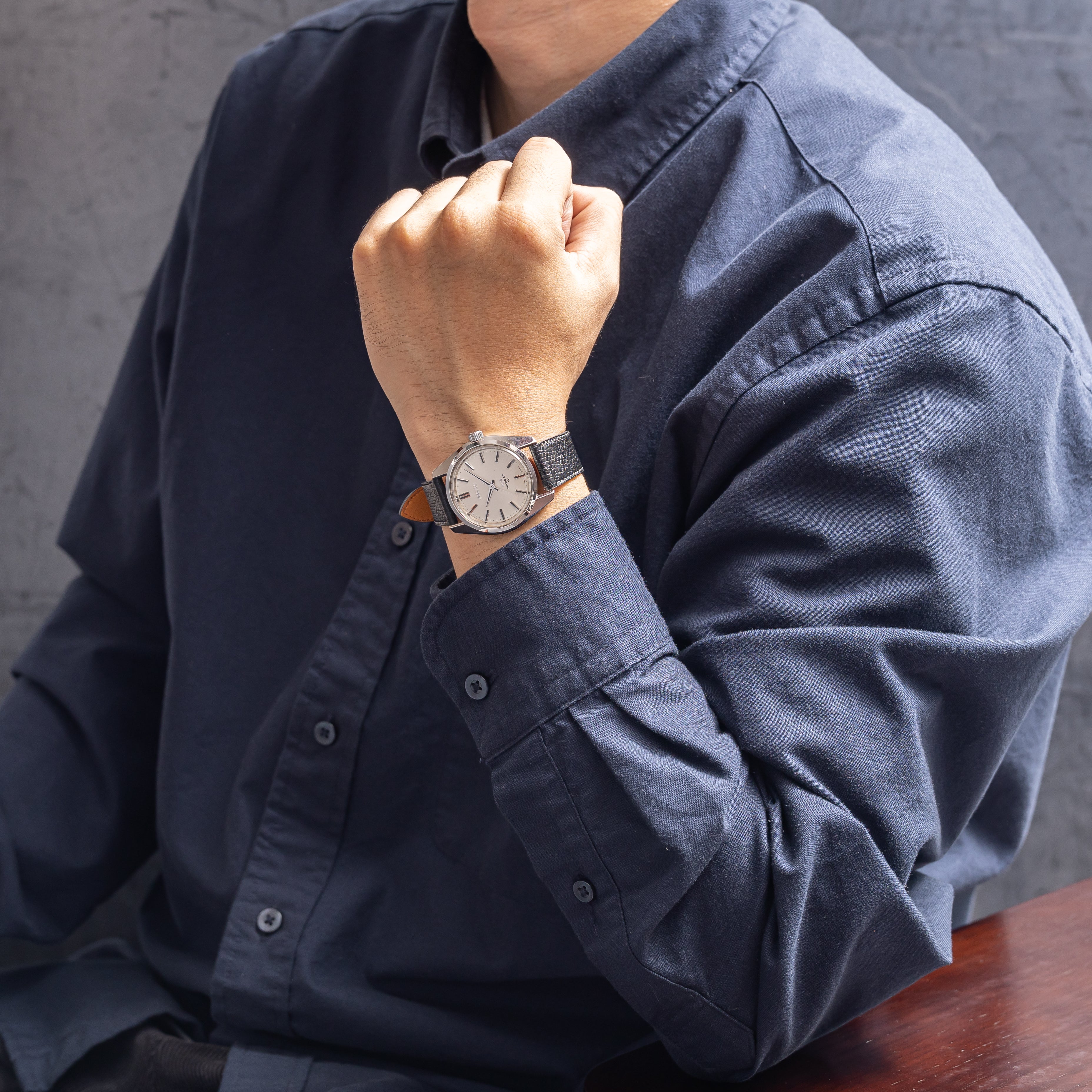 キングセイコー 45KS 1969年製 Ref.45-7000 ハイビート 純正尾錠付き