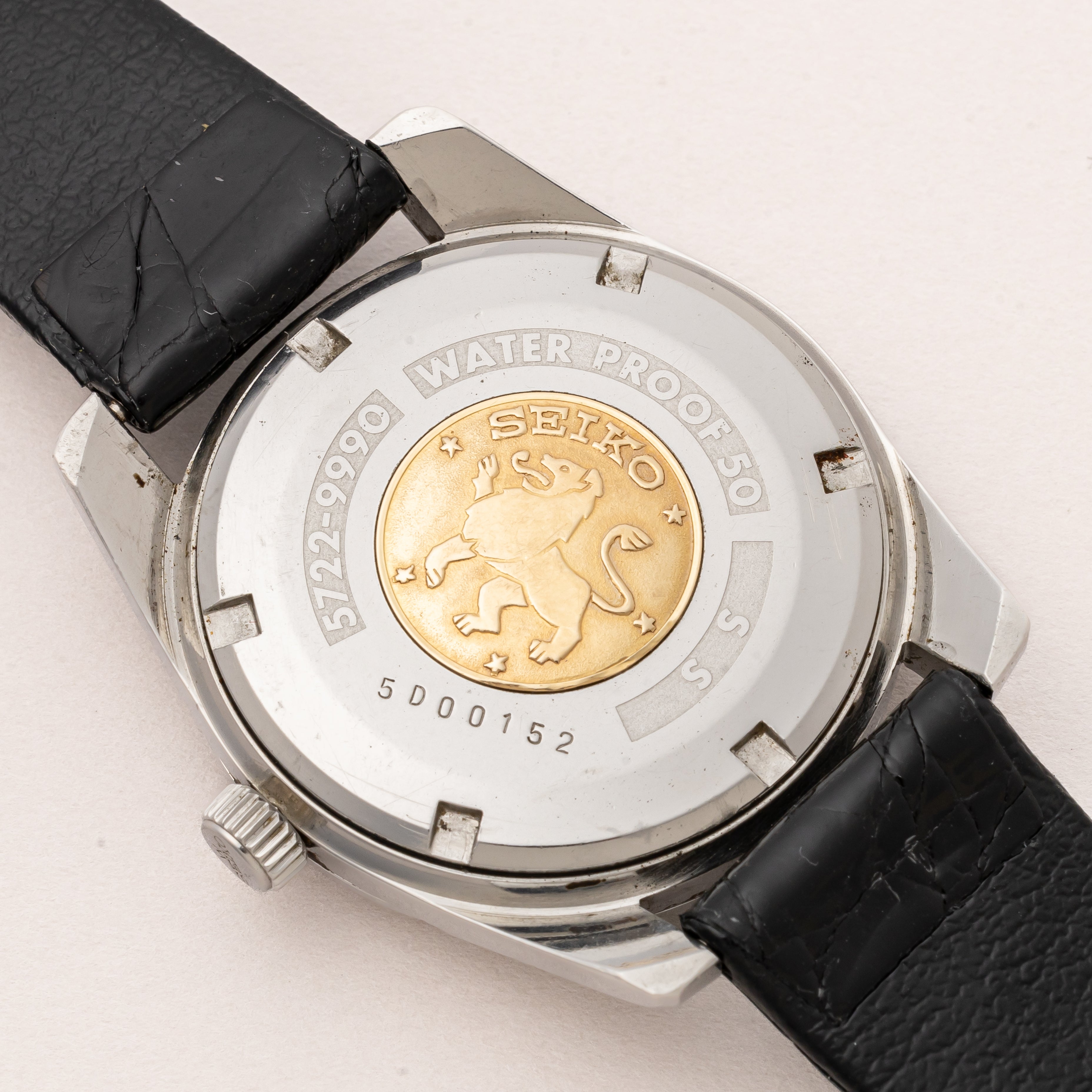 グランドセイコー セルフデーター 1965年製 57GS クロノメーター Ref.5722-9990 獅子メダリオン