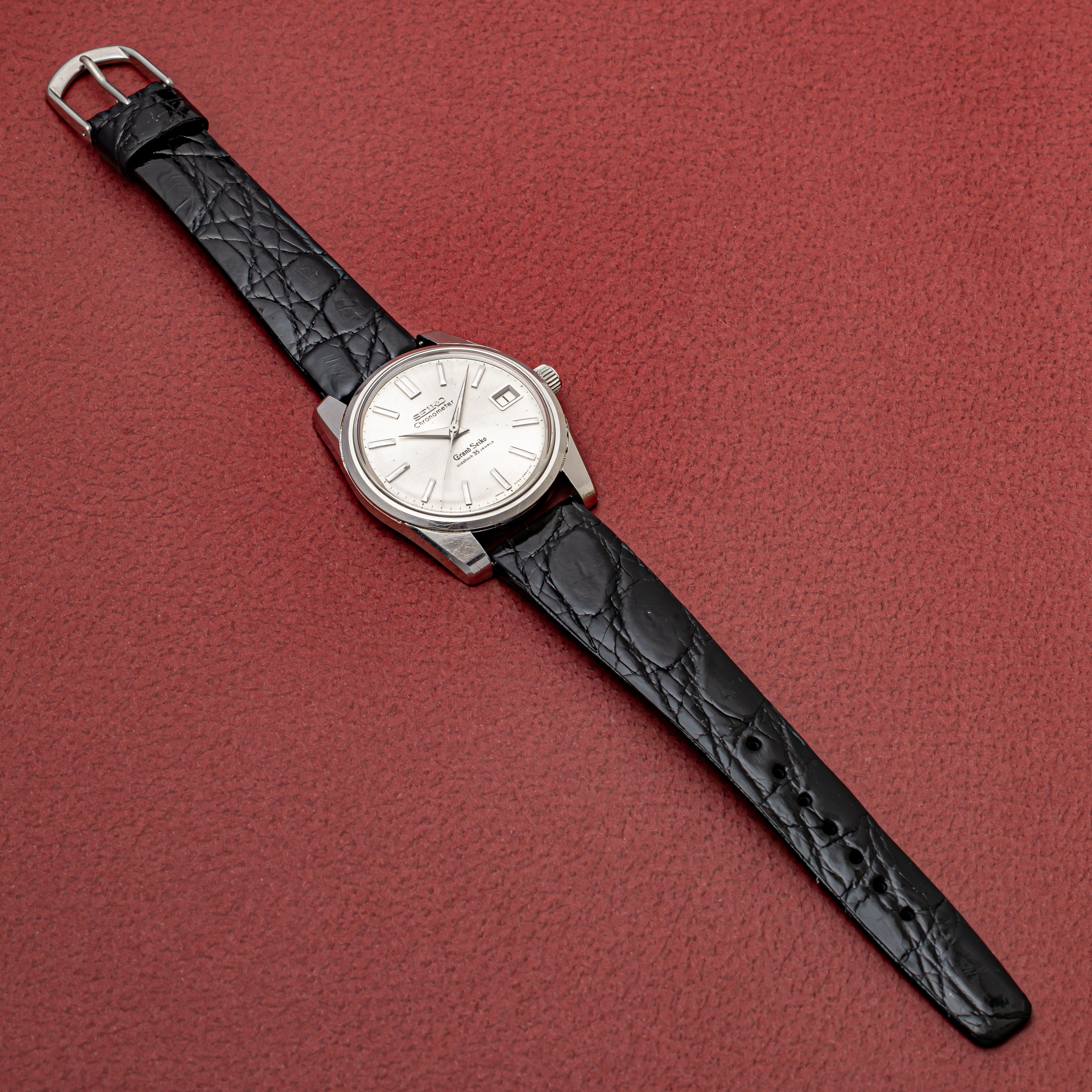 グランドセイコー セルフデーター 1965年製 57GS クロノメーター Ref.5722-9990 獅子メダリオン