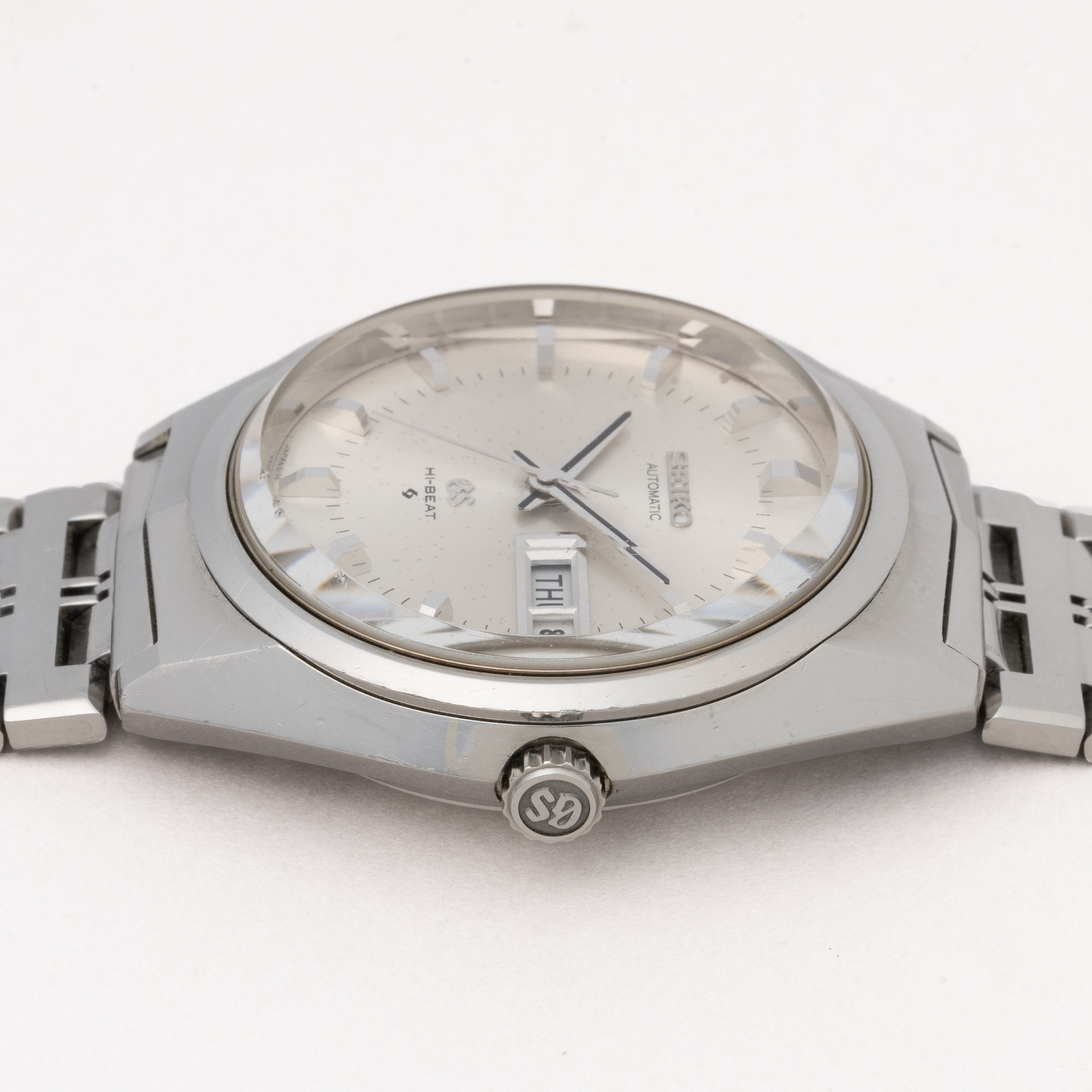 グランドセイコー 61GS 1972年製 ブレス付き カットガラス Ref.6146-8050