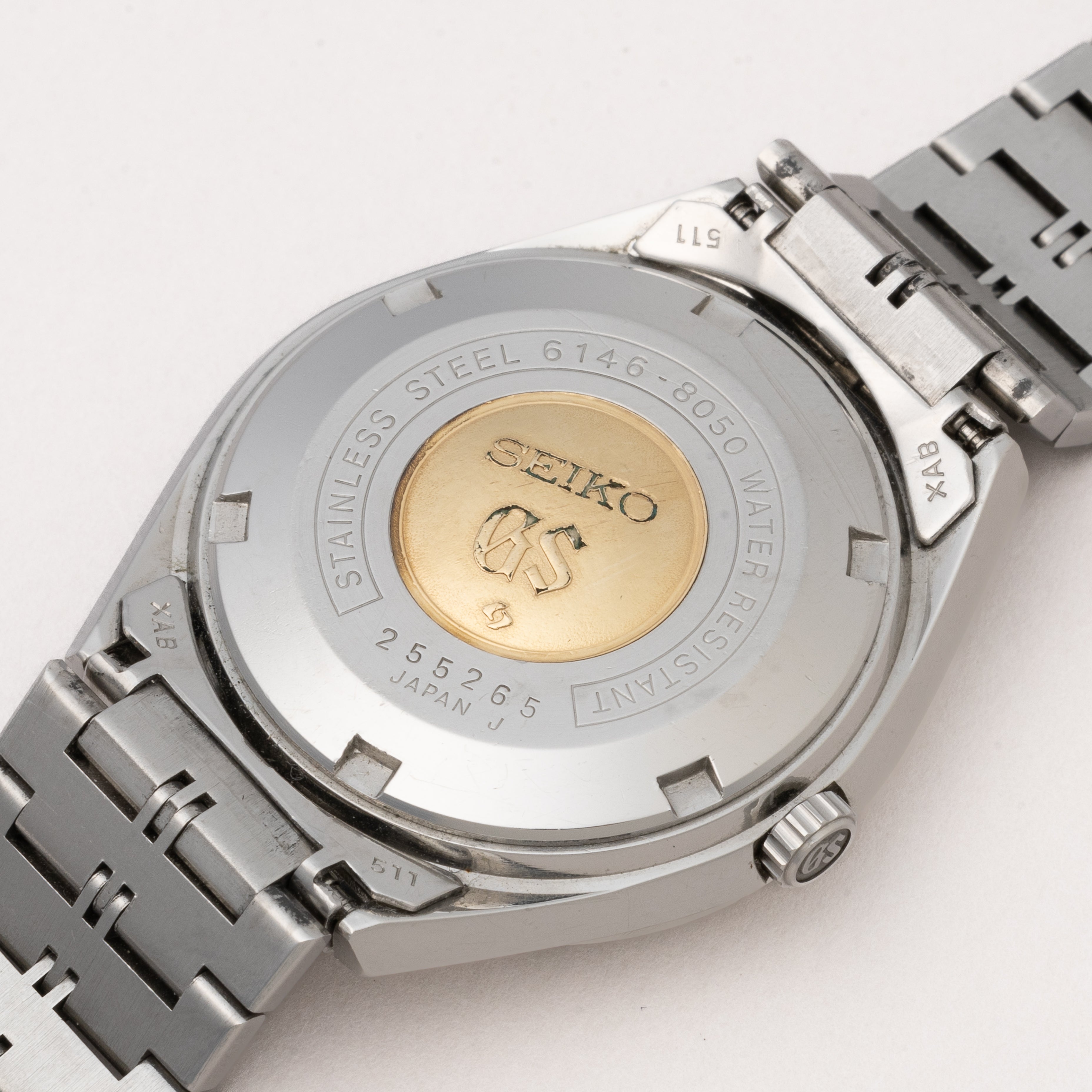 グランドセイコー 61GS 1972年製 ブレス付き カットガラス Ref.6146-8050