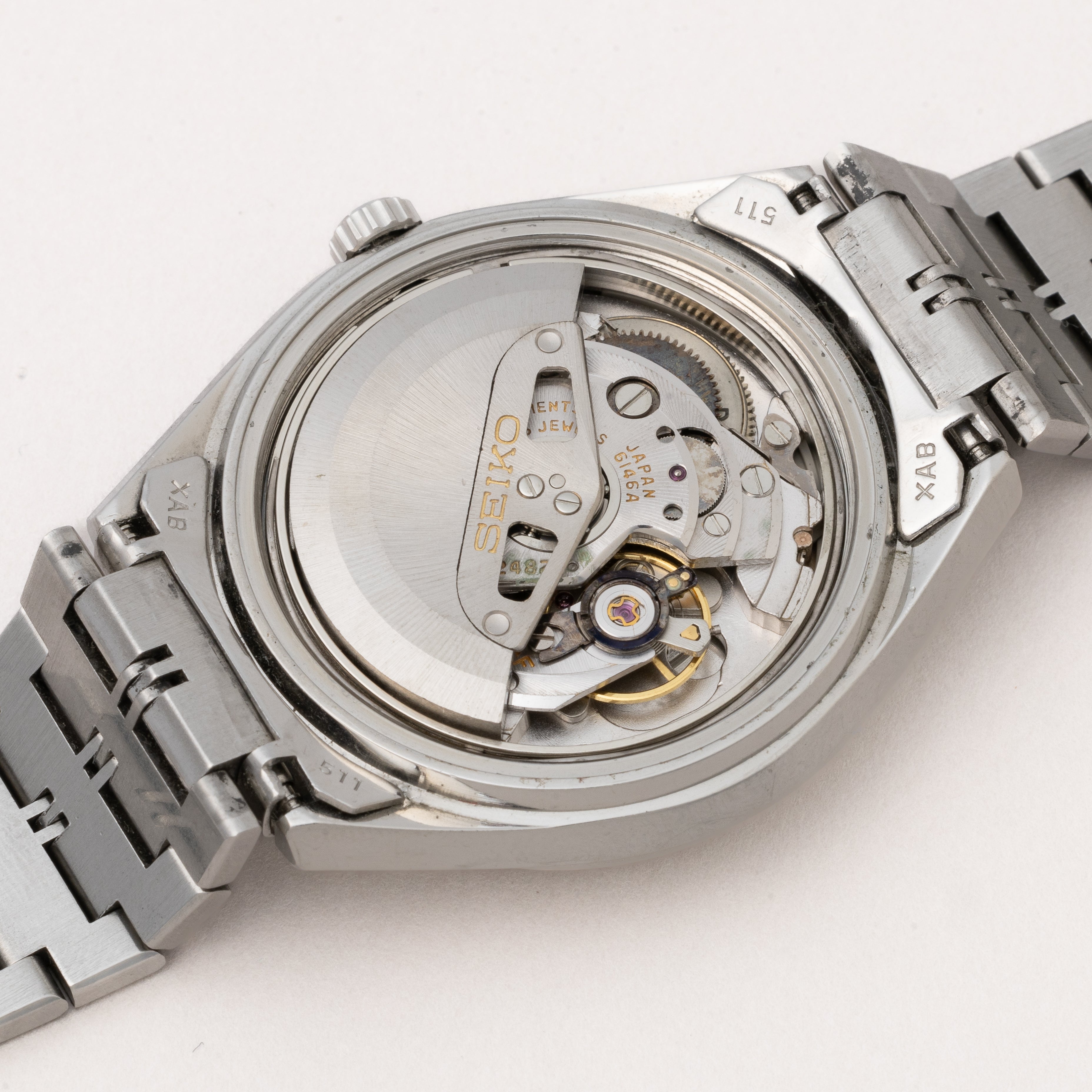 グランドセイコー 61GS 1972年製 ブレス付き カットガラス Ref.6146-8050