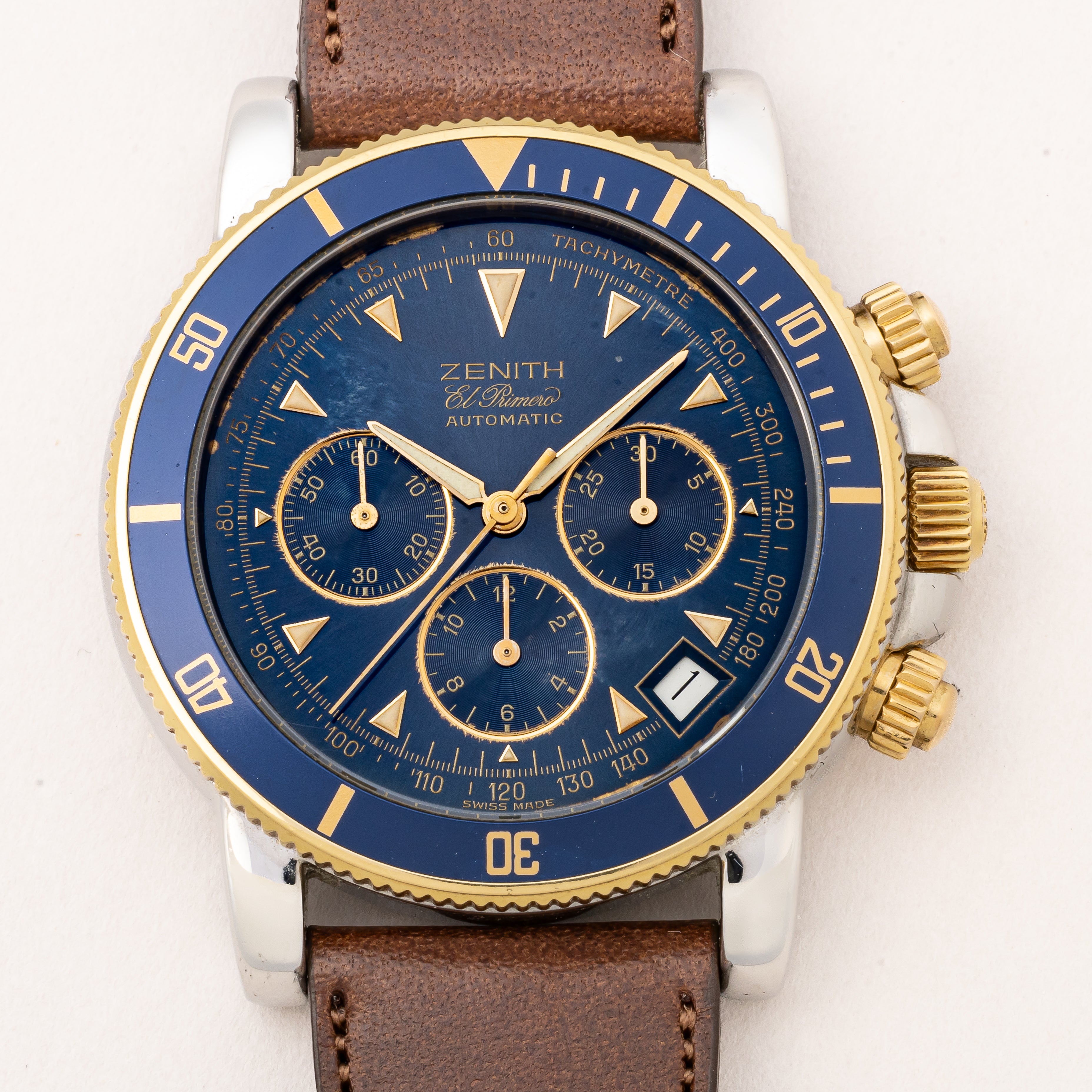 ゼニス エルプリメロ レインボー Ref.53‐0370‐400 Cal.400 コンビ 1990年代製