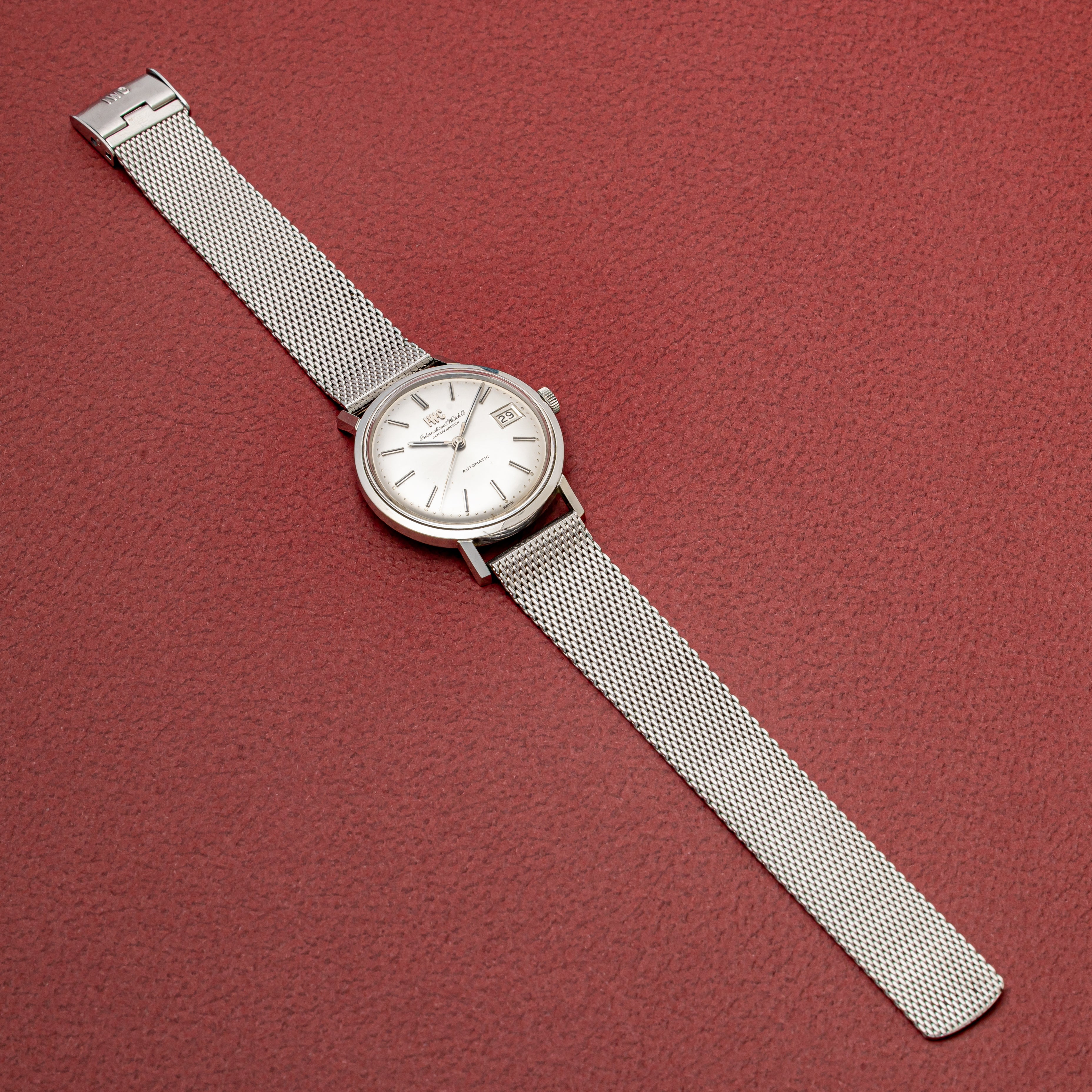 IWC ラウンドケース 1970年製/昭和45年製 オートマチック Cal.8541B