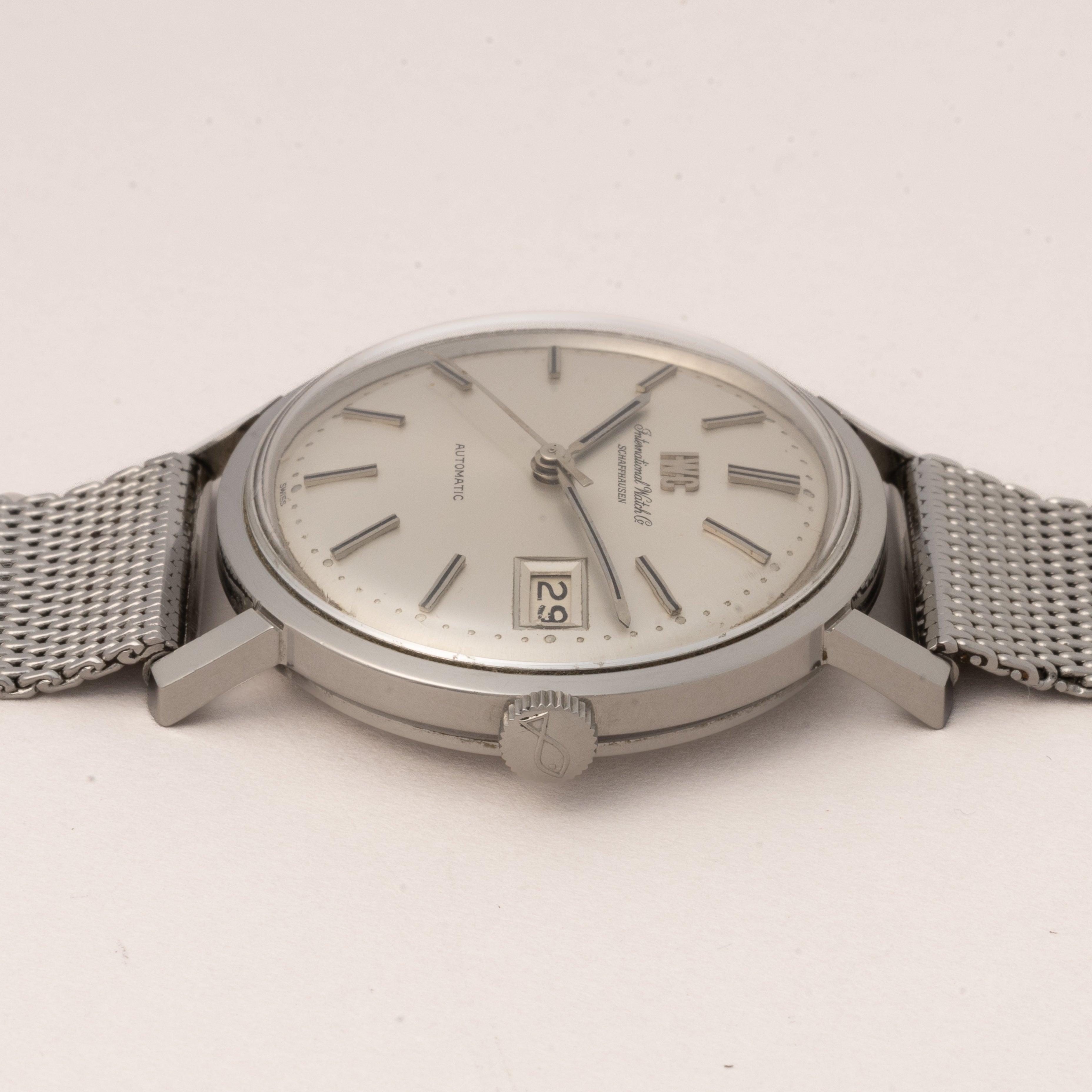 IWC ラウンドケース 1970年製/昭和45年製 オートマチック Cal.8541B