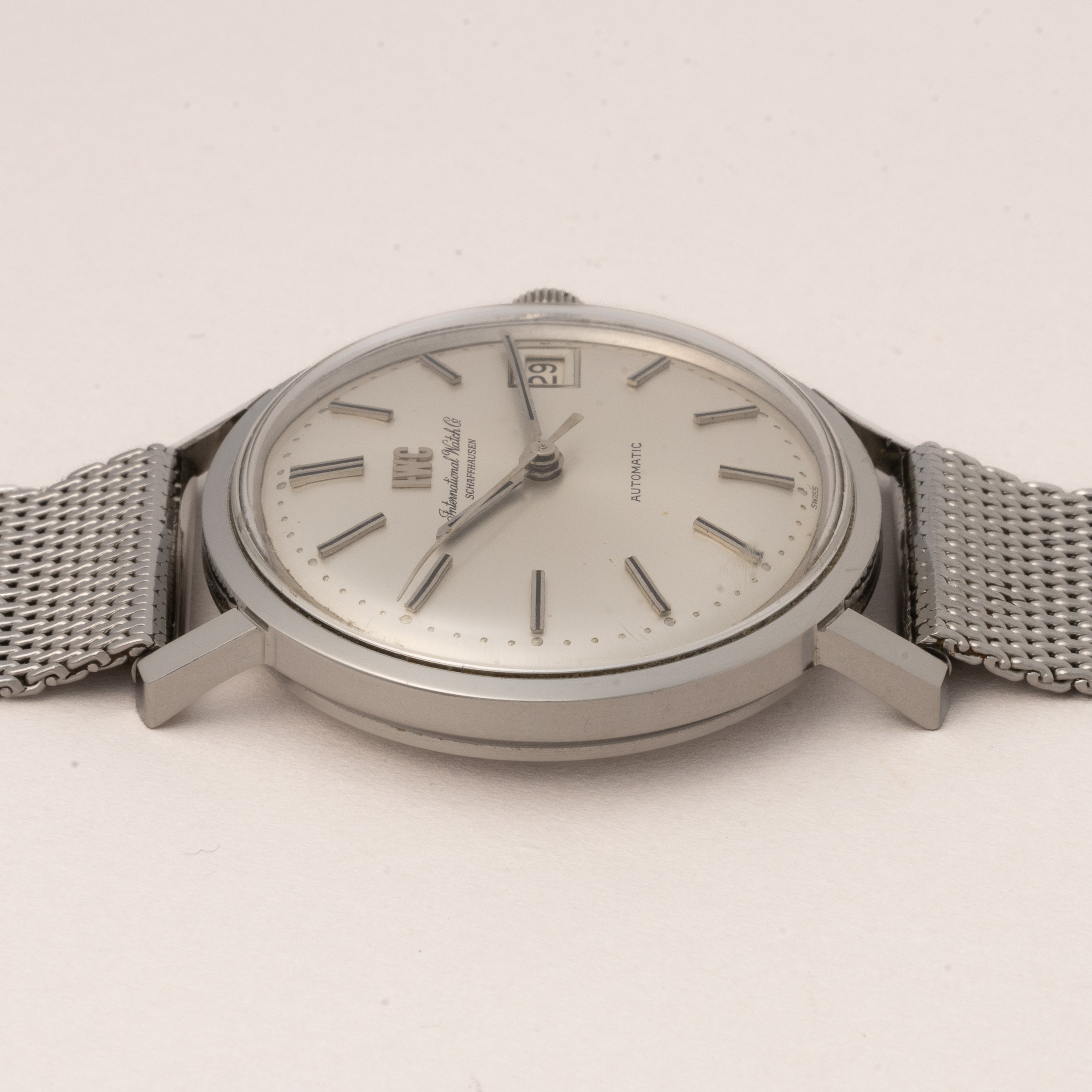 IWC ラウンドケース 1970年製/昭和45年製 オートマチック Cal.8541B