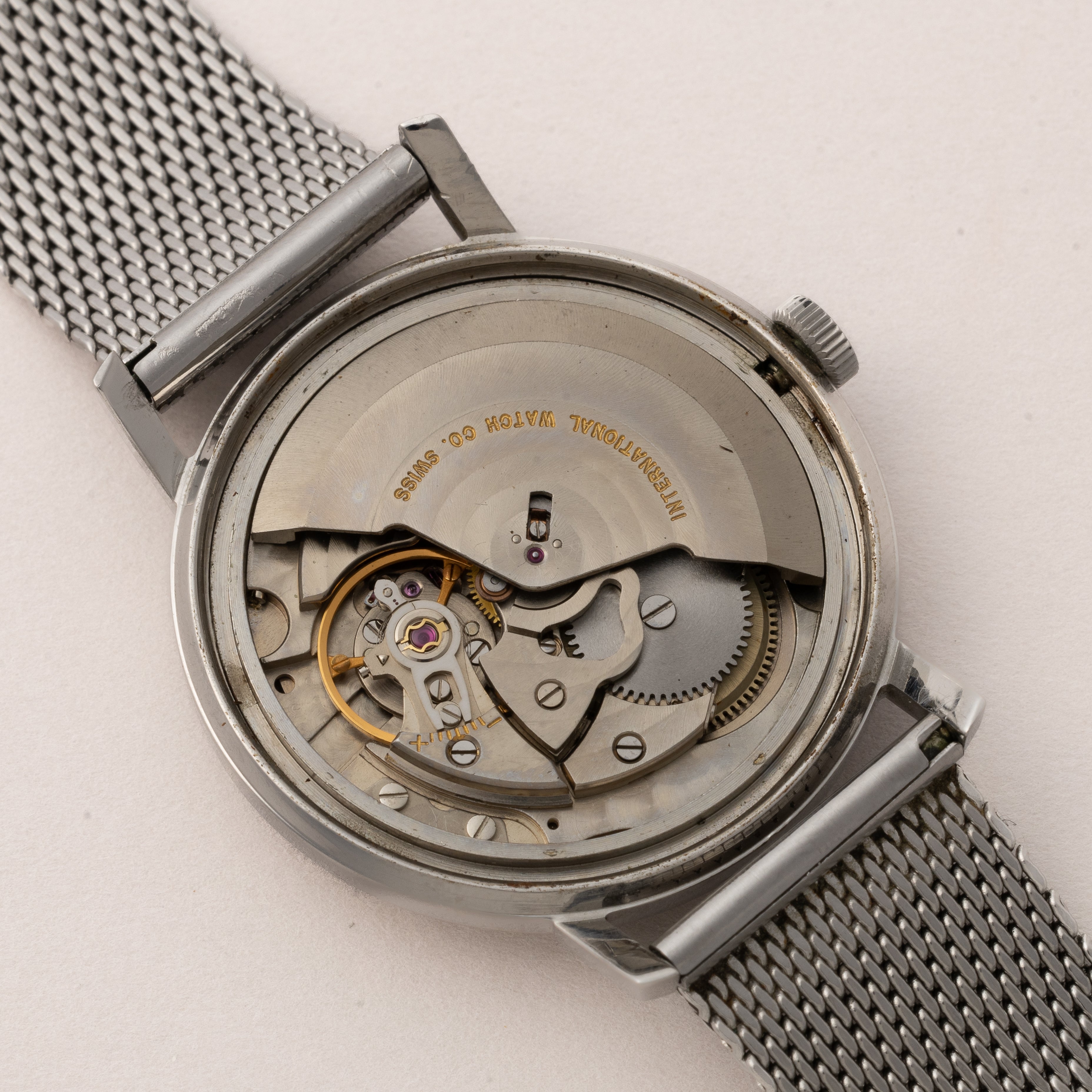 IWC ラウンドケース 1970年製/昭和45年製 オートマチック Cal.8541B