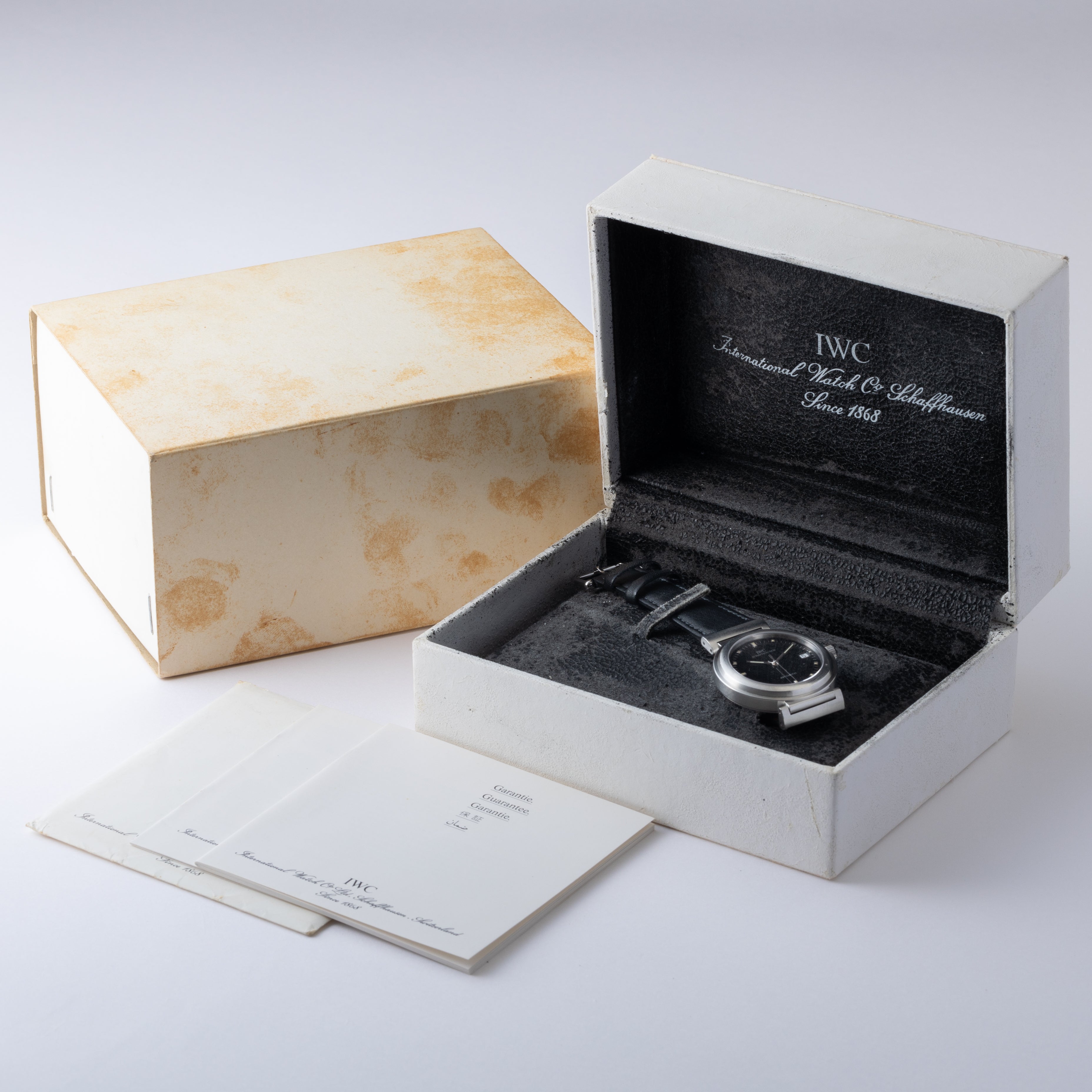 IWC ダ・ヴィンチ SL ラウンド オートマチック 1998年製 箱・ギャランティー・説明書付き