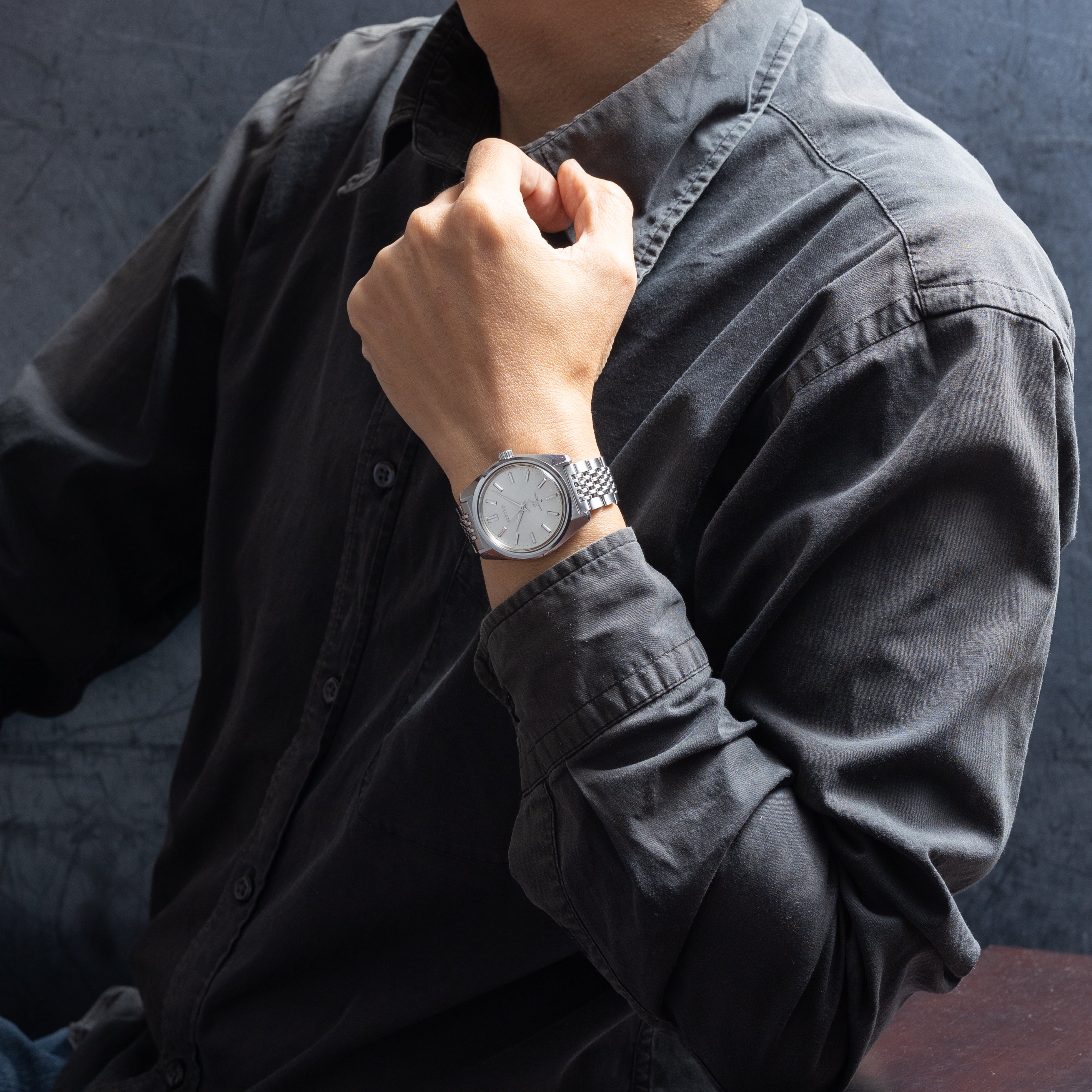 グランドセイコー 1967年製 44GS 後期 Ref.4420-9000 純正ステンレスブレス