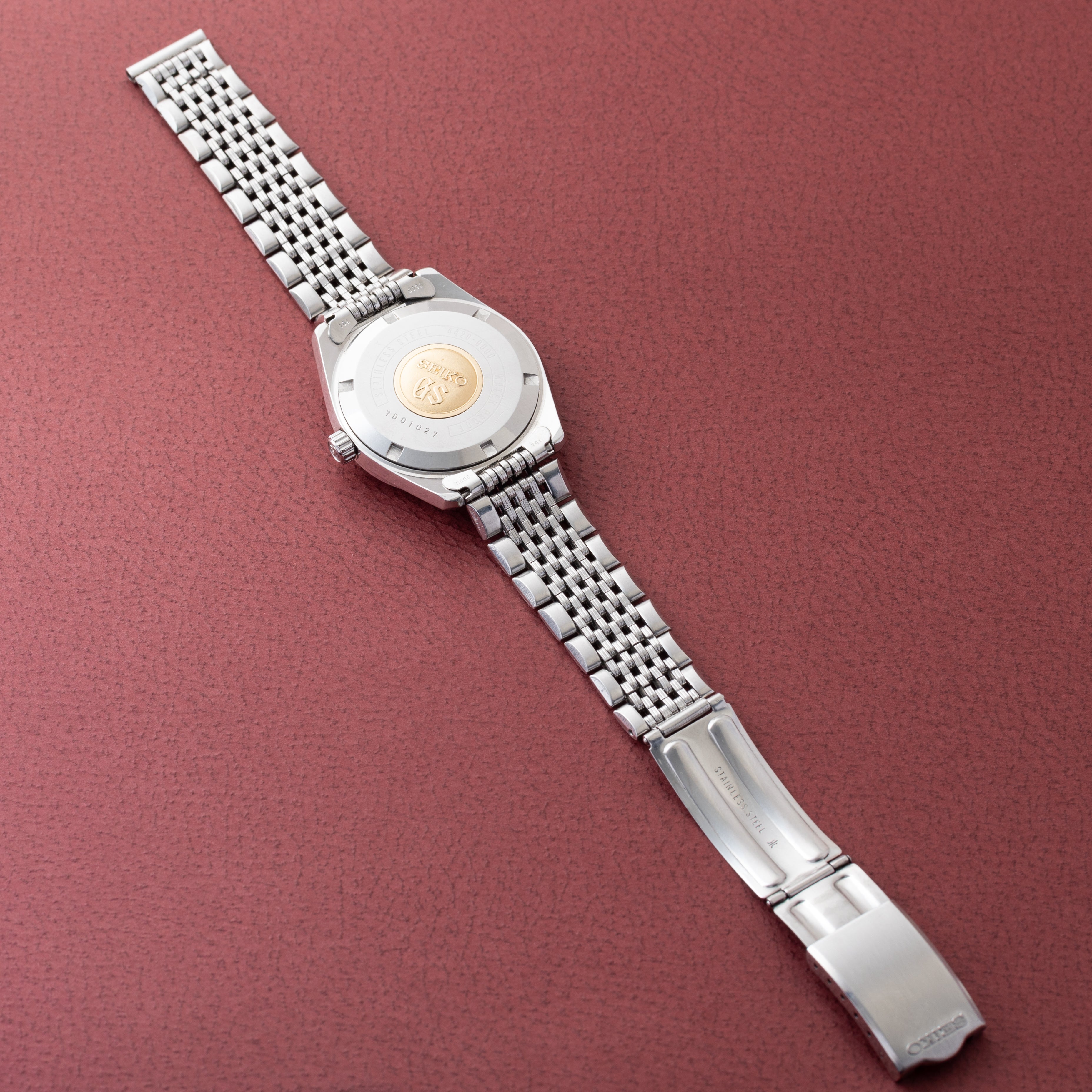 グランドセイコー 1967年製 44GS 後期 Ref.4420-9000 純正ステンレスブレス