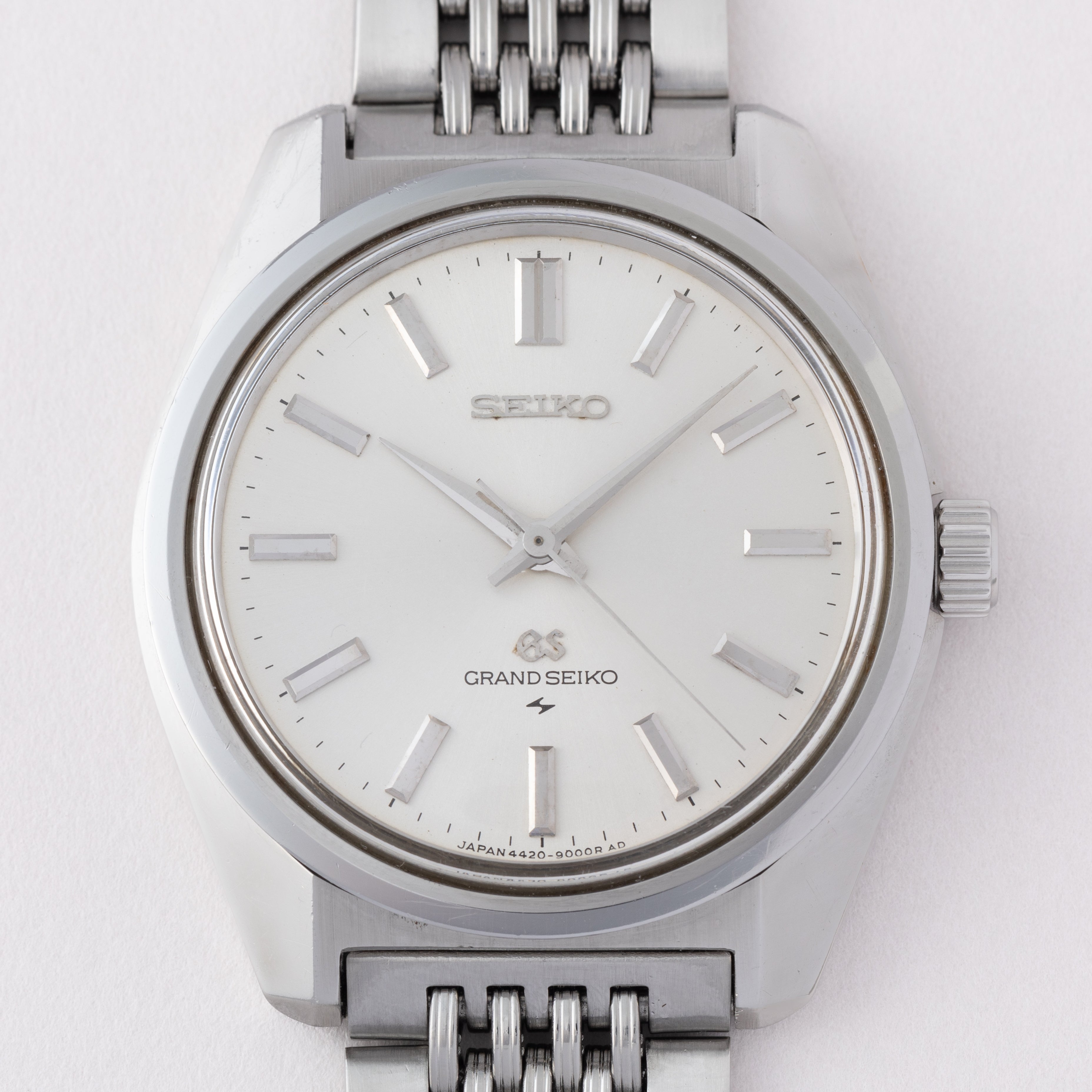 グランドセイコー 1967年製 44GS 後期 Ref.4420-9000 純正ステンレスブレス