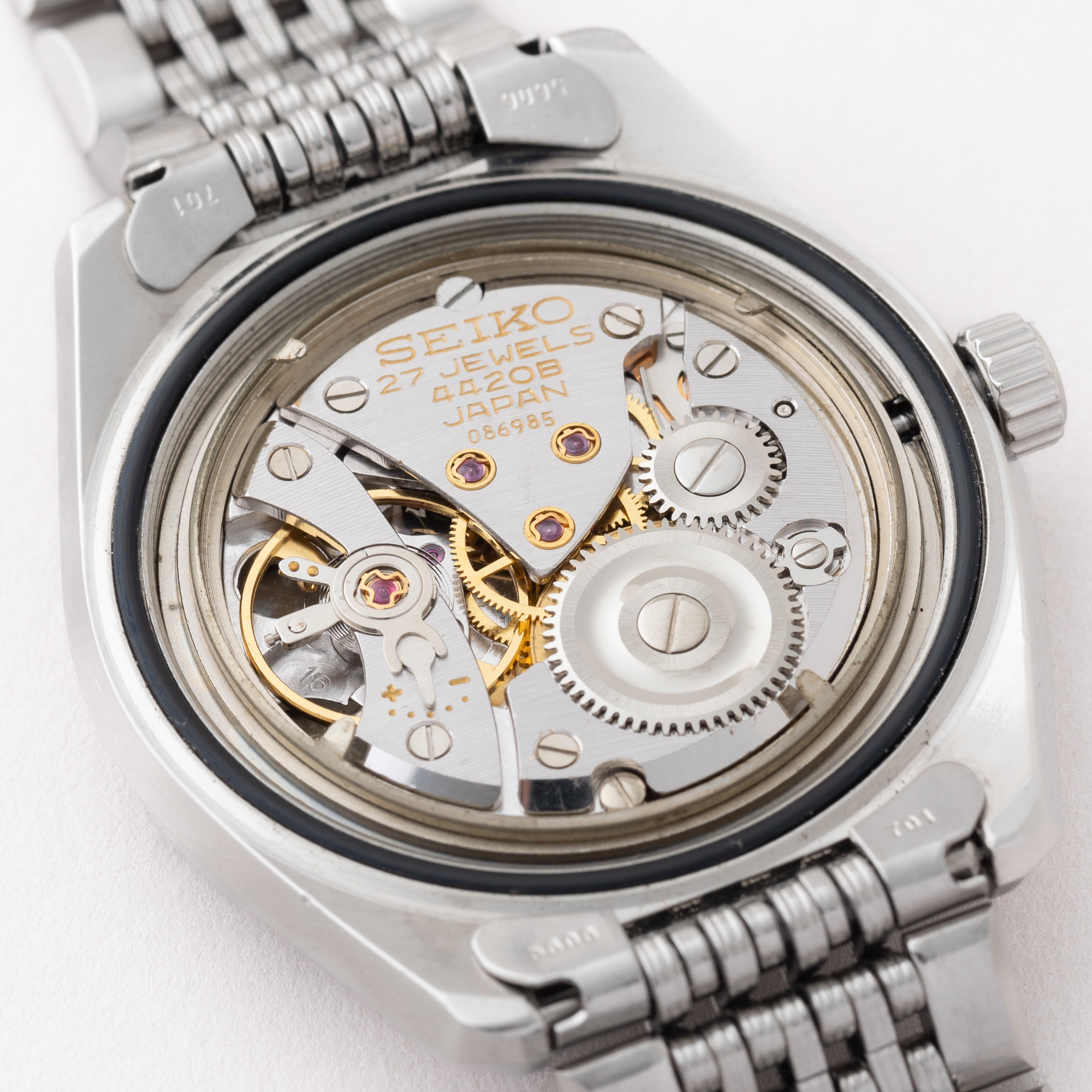 グランドセイコー 1967年製 44GS 後期 Ref.4420-9000 純正ステンレスブレス