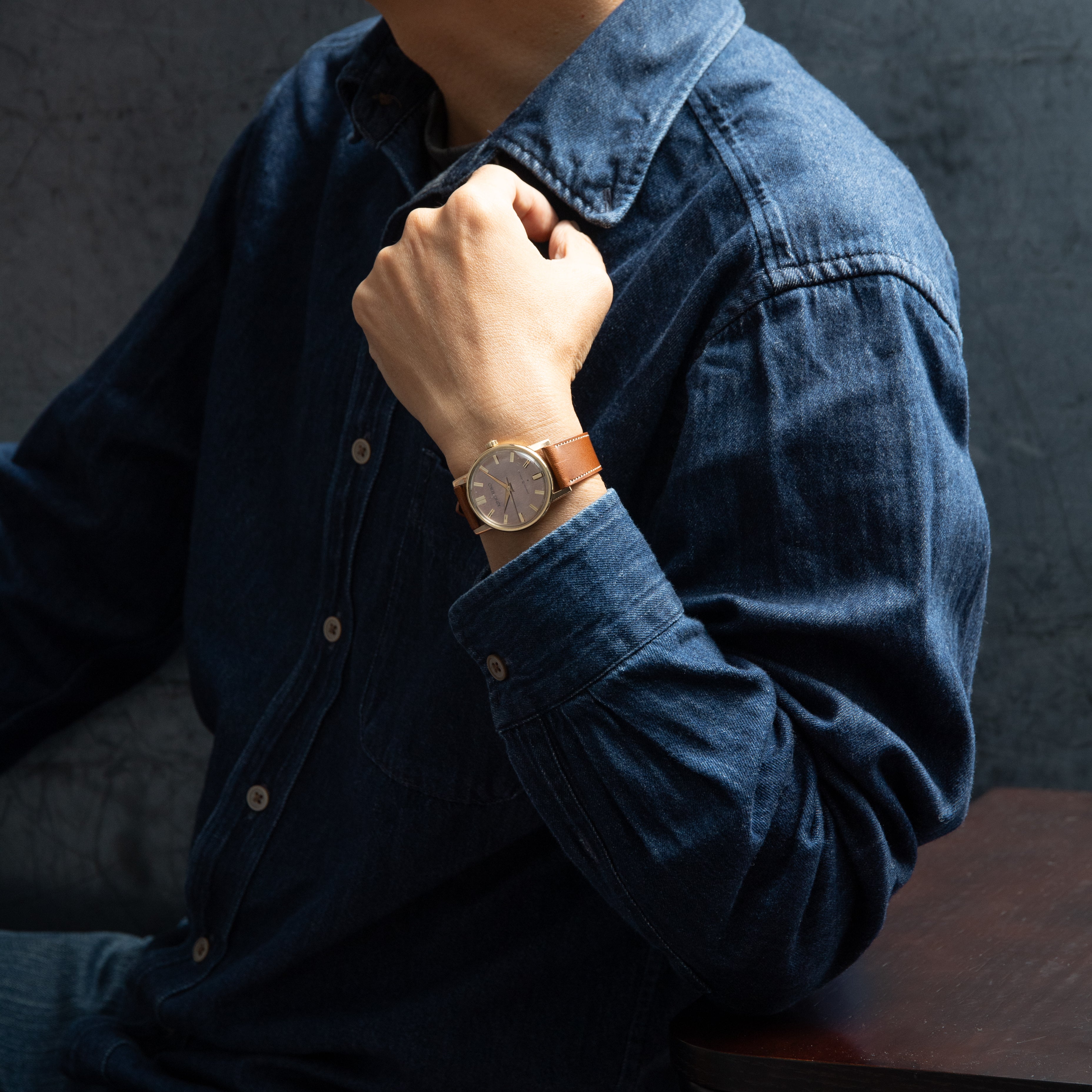 キングセイコーファーストモデル 1960年製 パープルダイヤル SD文字盤 J14102KS