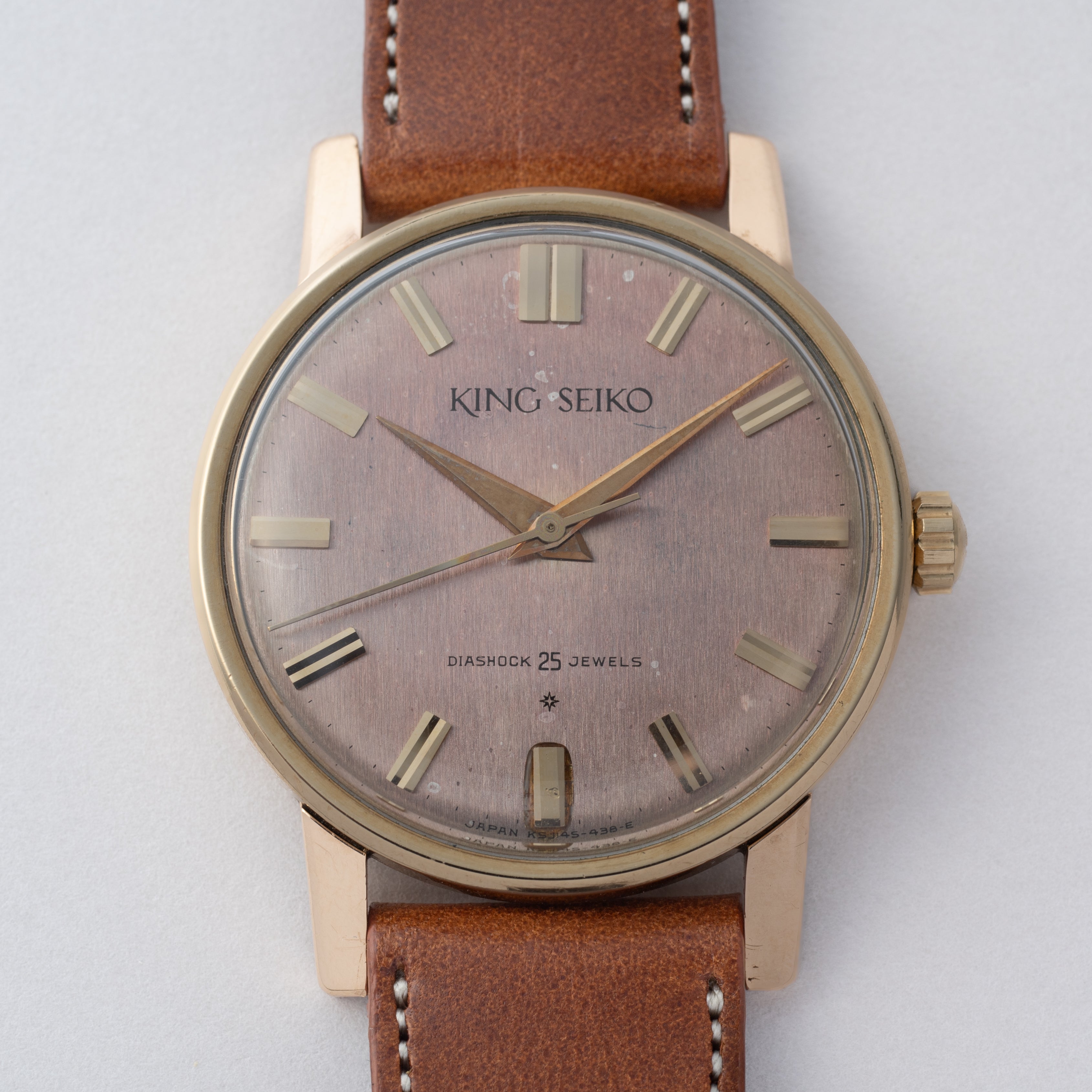 キングセイコーファーストモデル 1960年製 パープルダイヤル SD文字盤 J14102KS