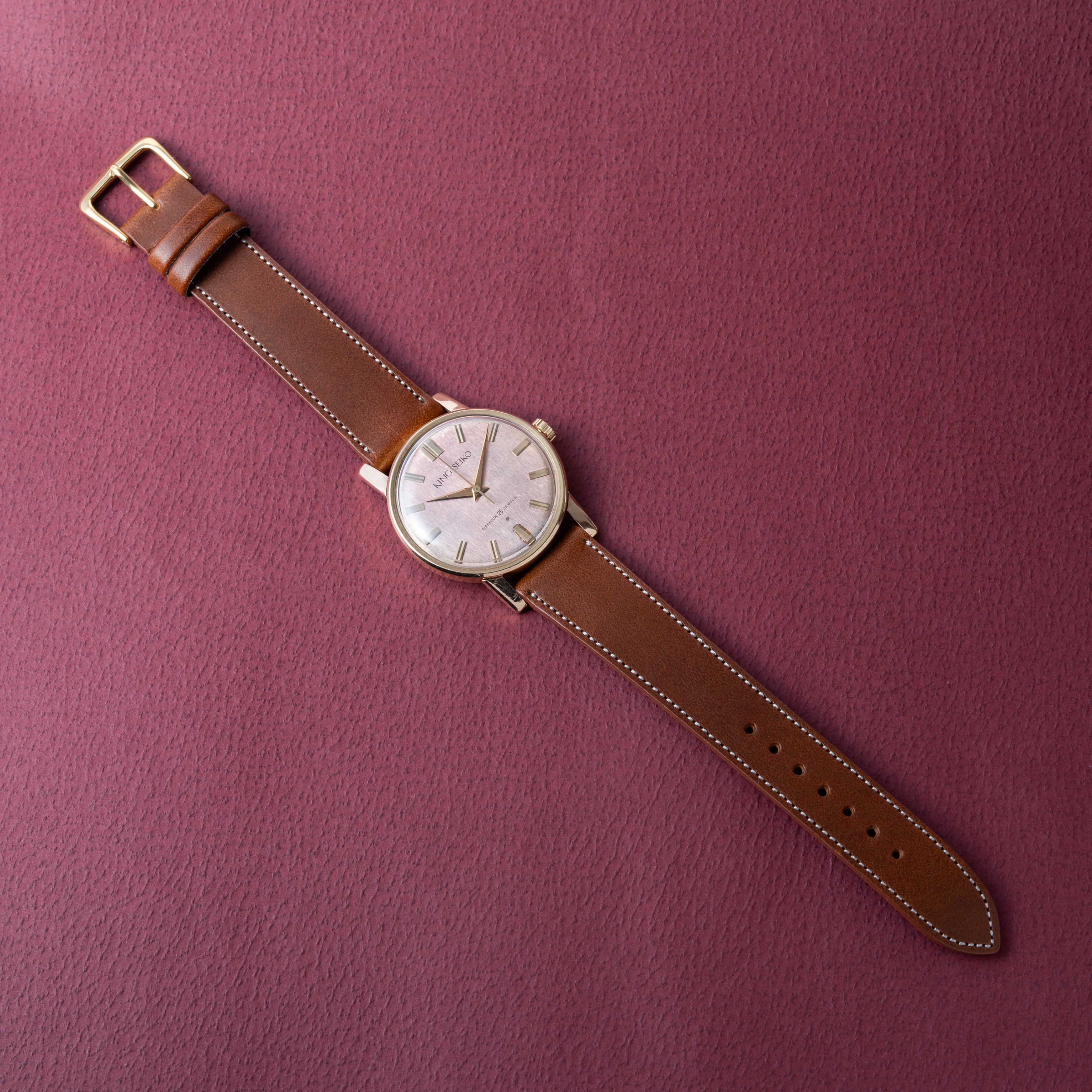 キングセイコーファーストモデル 1960年製 パープルダイヤル SD文字盤 J14102KS