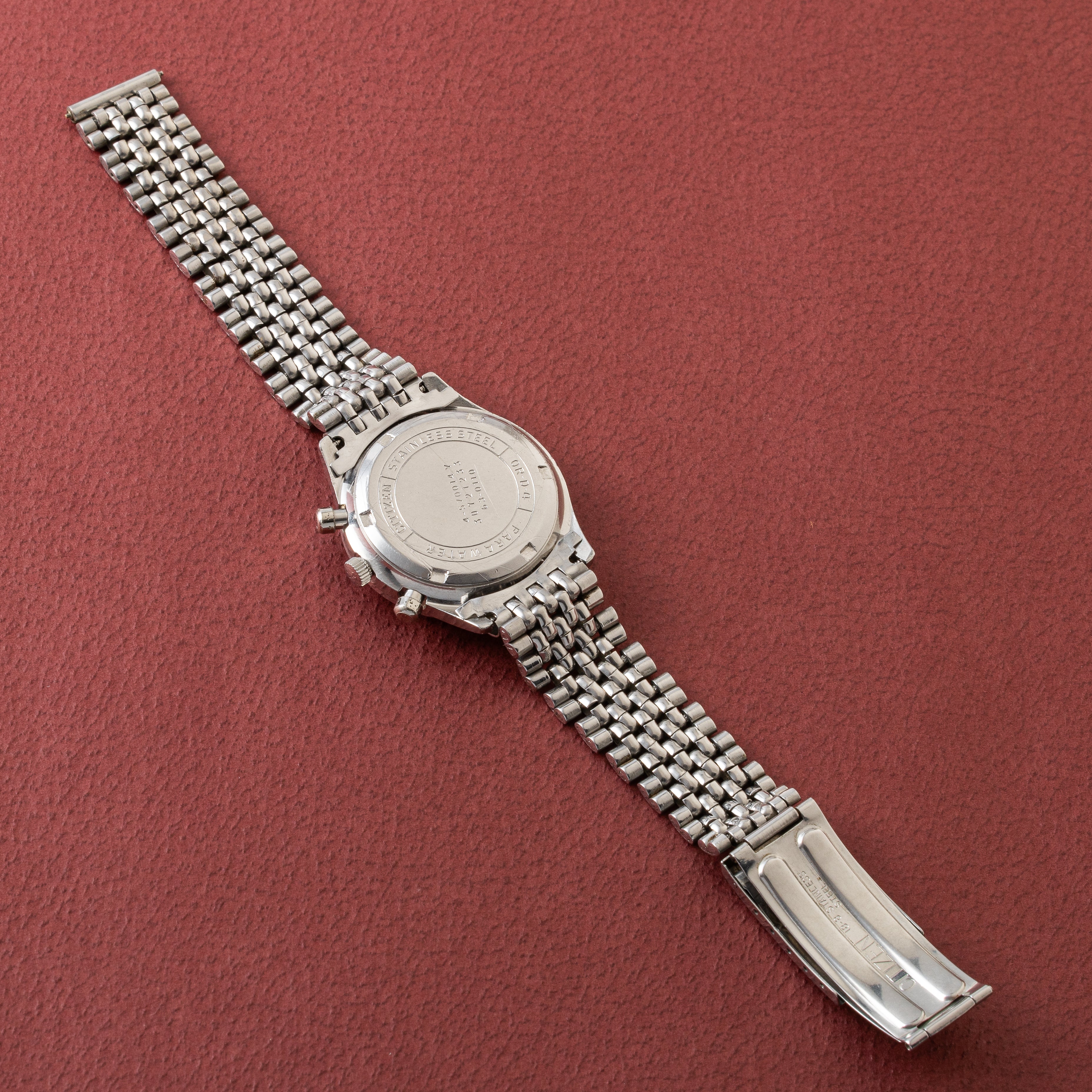 シチズン レコードマスター 1973年製 手巻き ブラックダイヤル