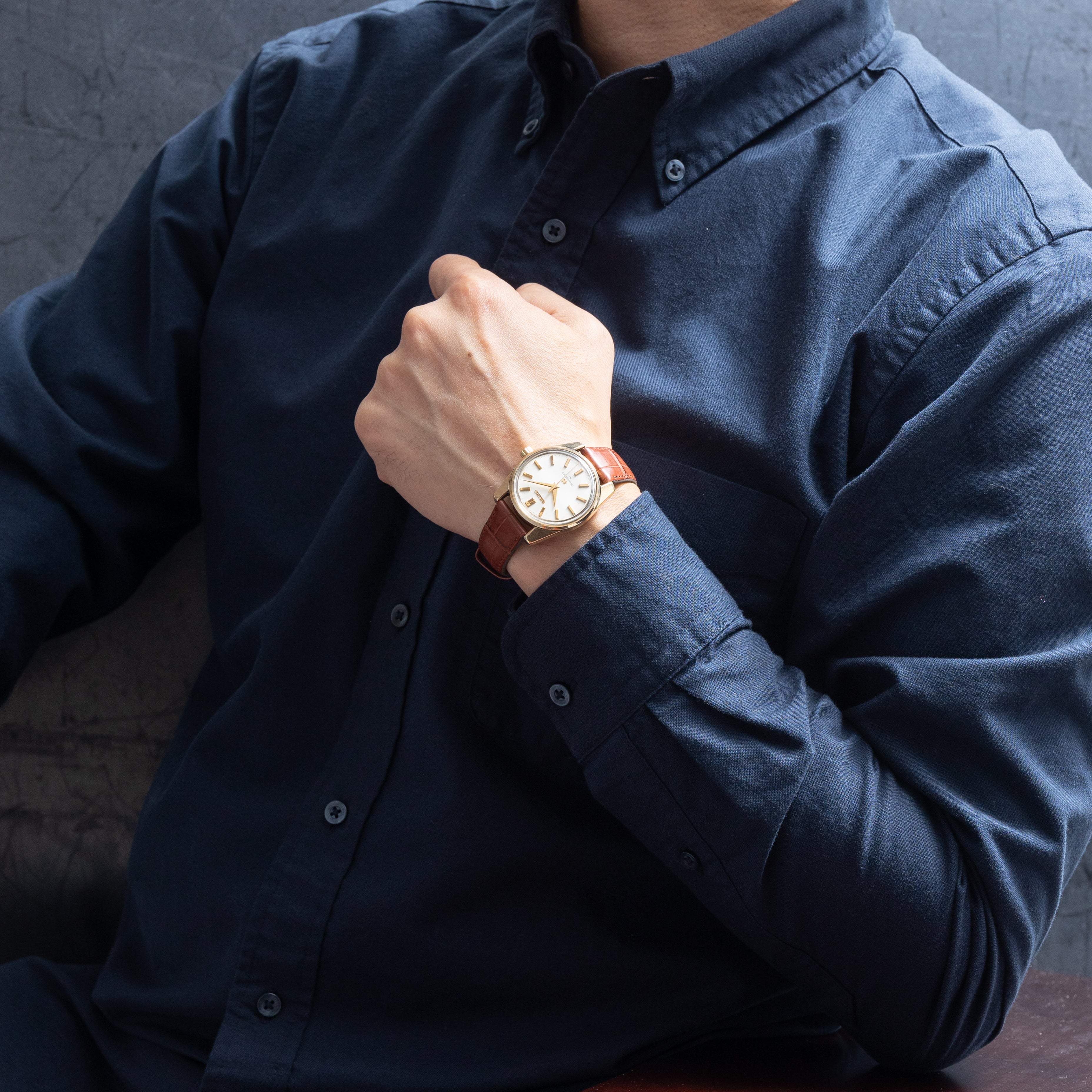 グランドセイコー CAP GOLD 1967年製 手巻き 44GS Ref.4420-9990