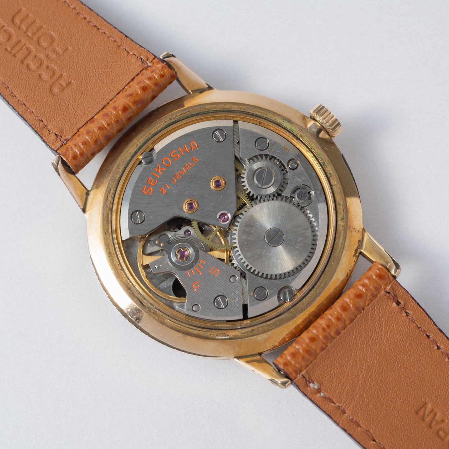 セイコー 12型クラウン 1964年製 Cal.560 金張り 手巻き