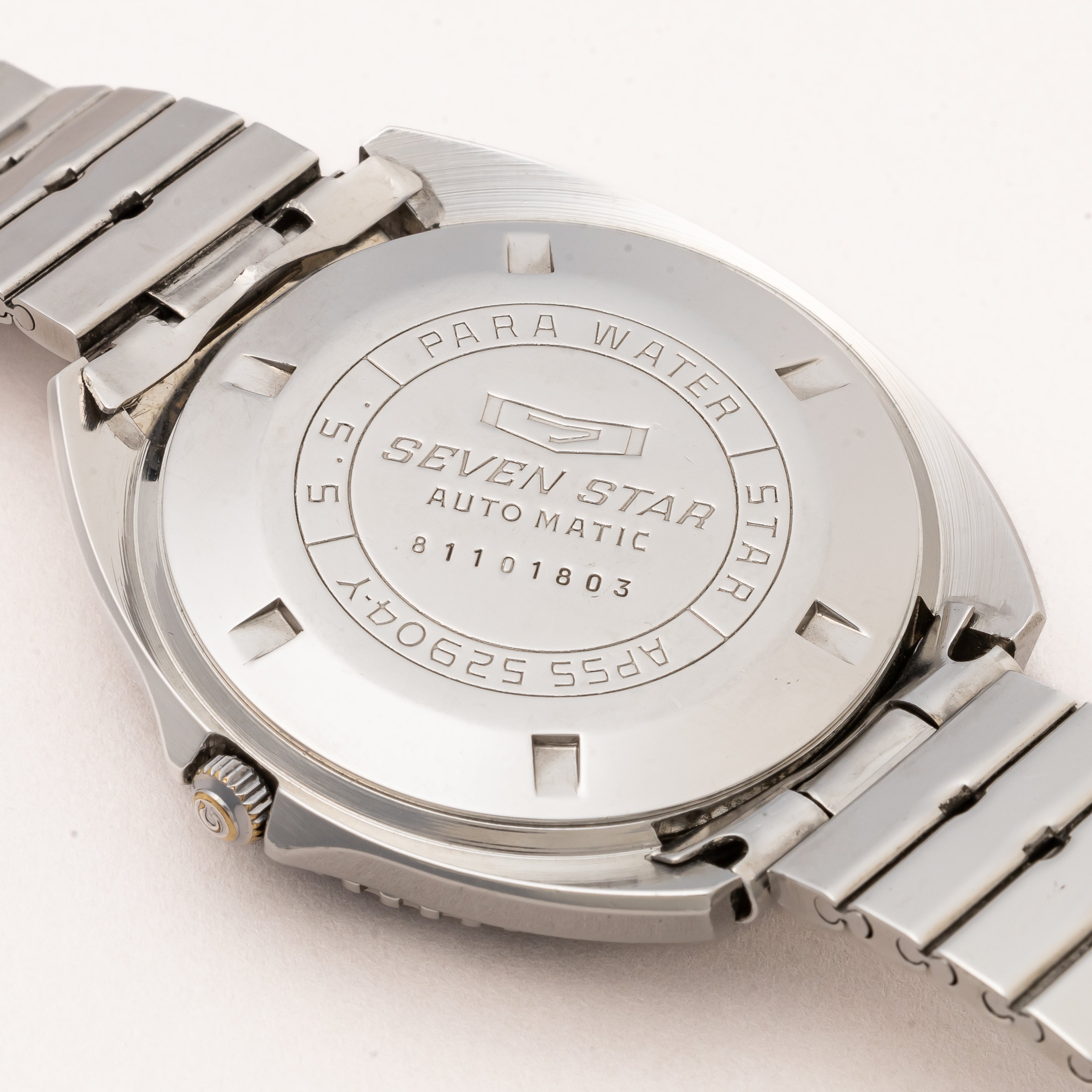 シチズン セブンスター100mダイバー ブルーダイヤル 1968年製 純正ステンレスブレス