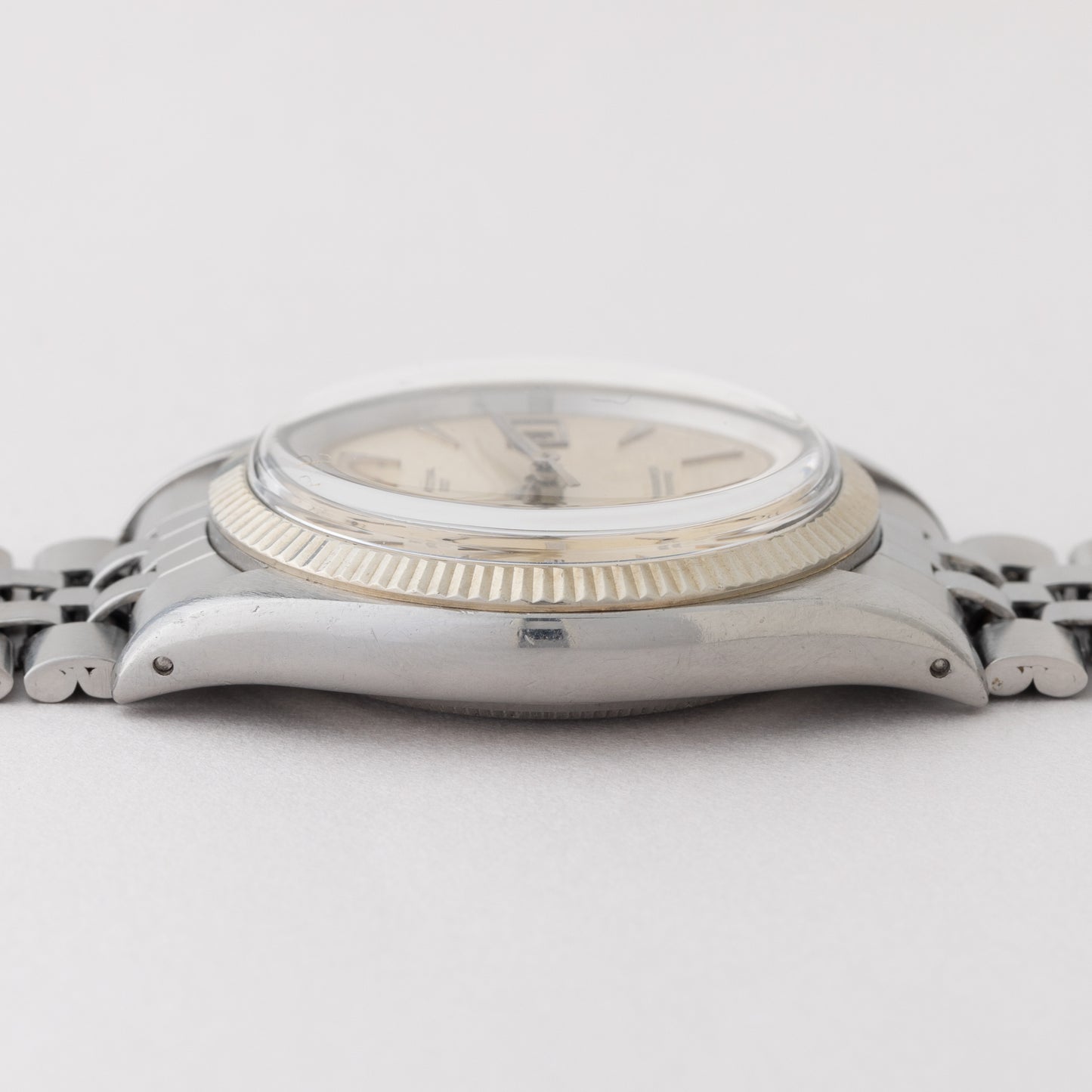 ロレックス デイトジャスト 1959年製 Ref.6605 シルバーダイヤル 剣針