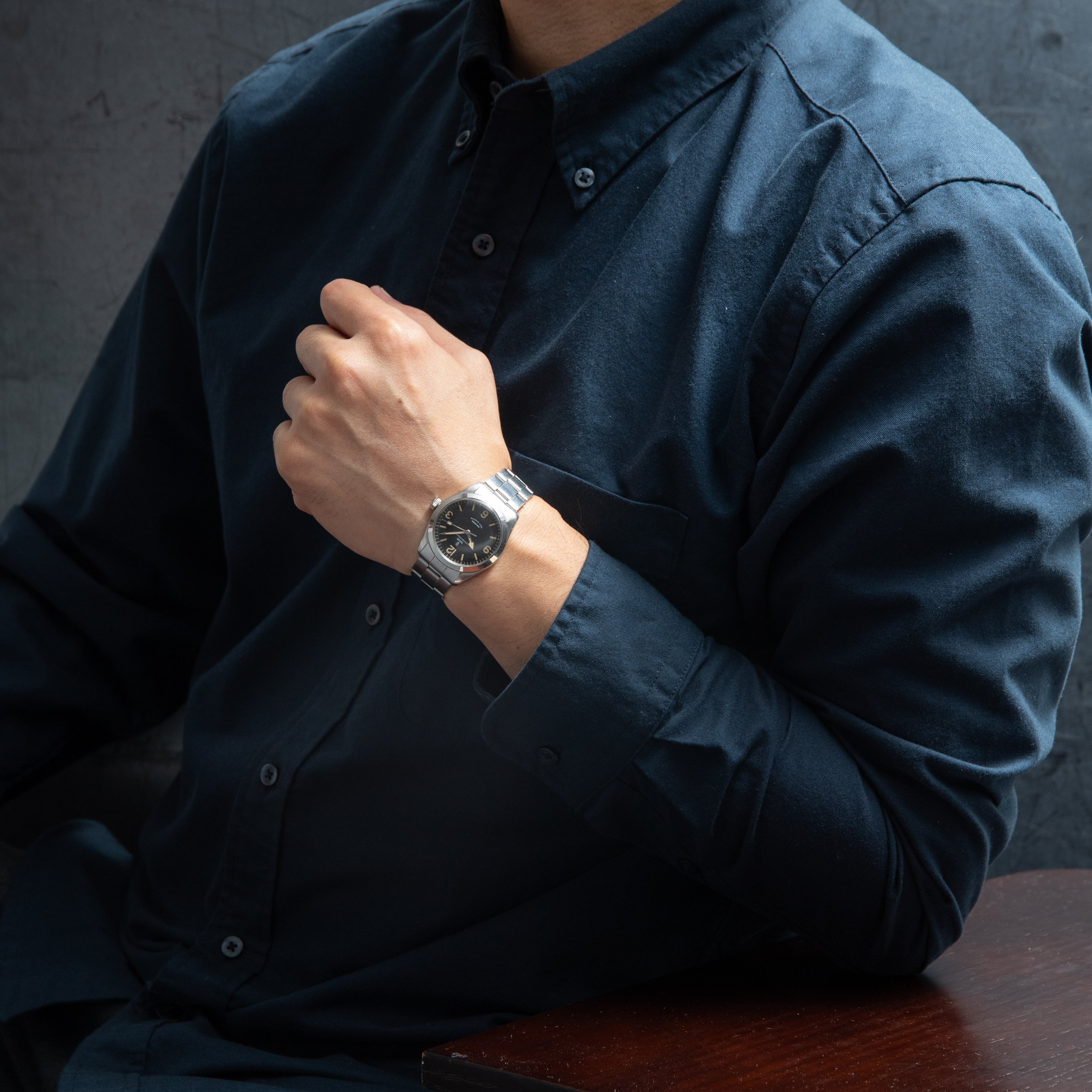 チューダー レンジャー Ref.7995/0 小薔薇 自動巻きノンデイト 1966年製 オリジナルダイヤル ロレックス純正ブレス