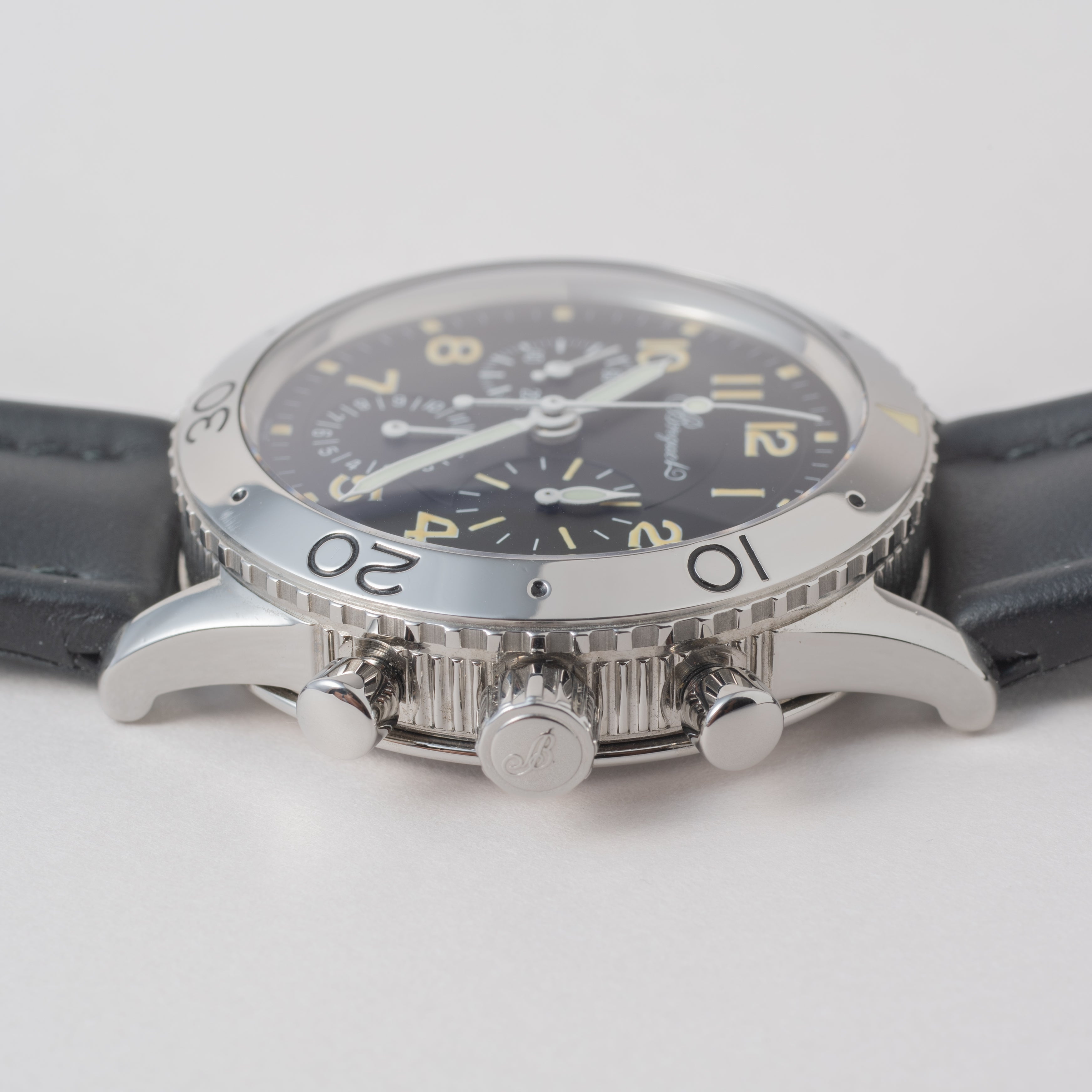 ブレゲ アエロナバル タイプXX Ref.3800初期型 1996年ギャラ 箱付き トリチウム夜光 パイロットウオッチ