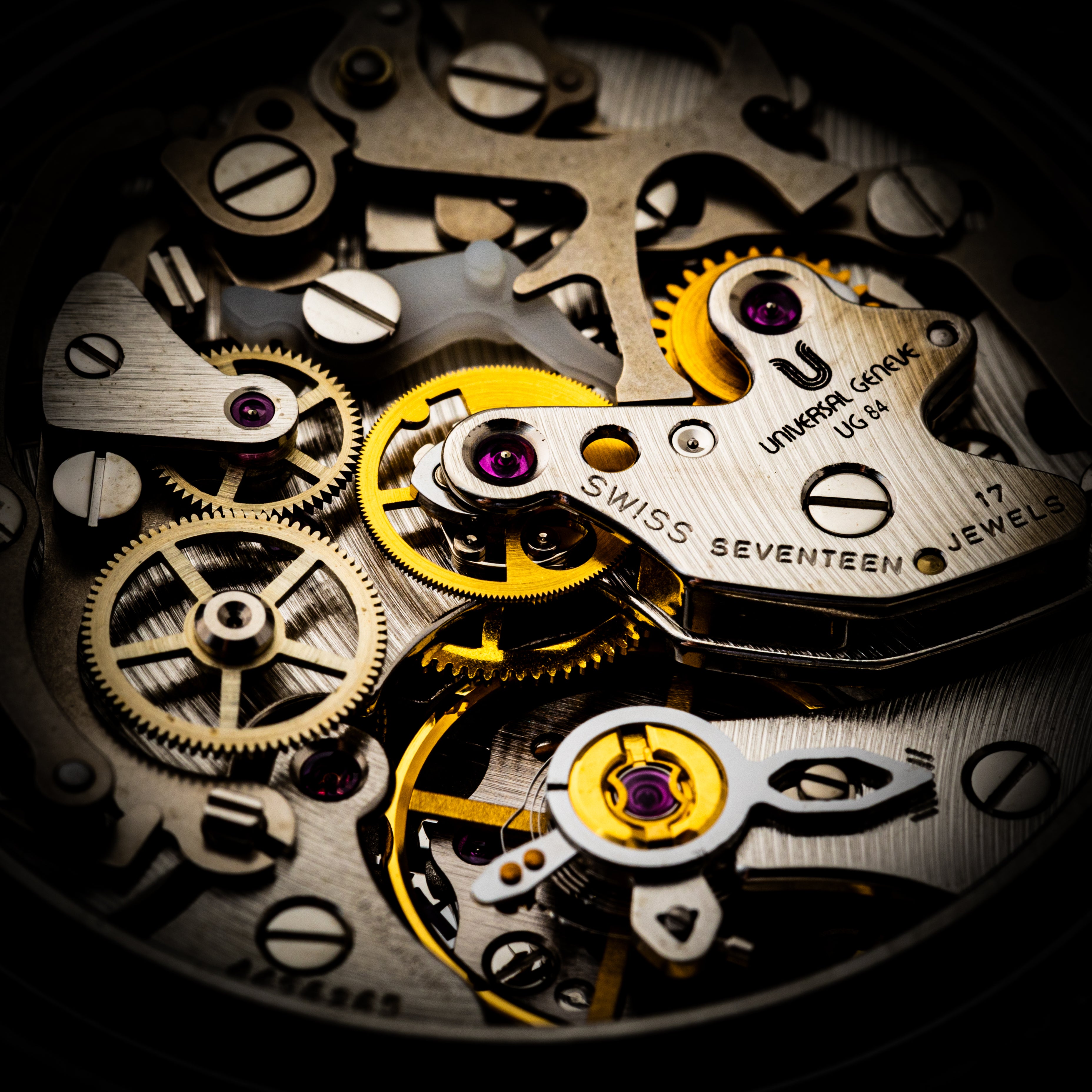 ユニバーサル ジュネーブ コンパックス Ref.884.495 1990年代製