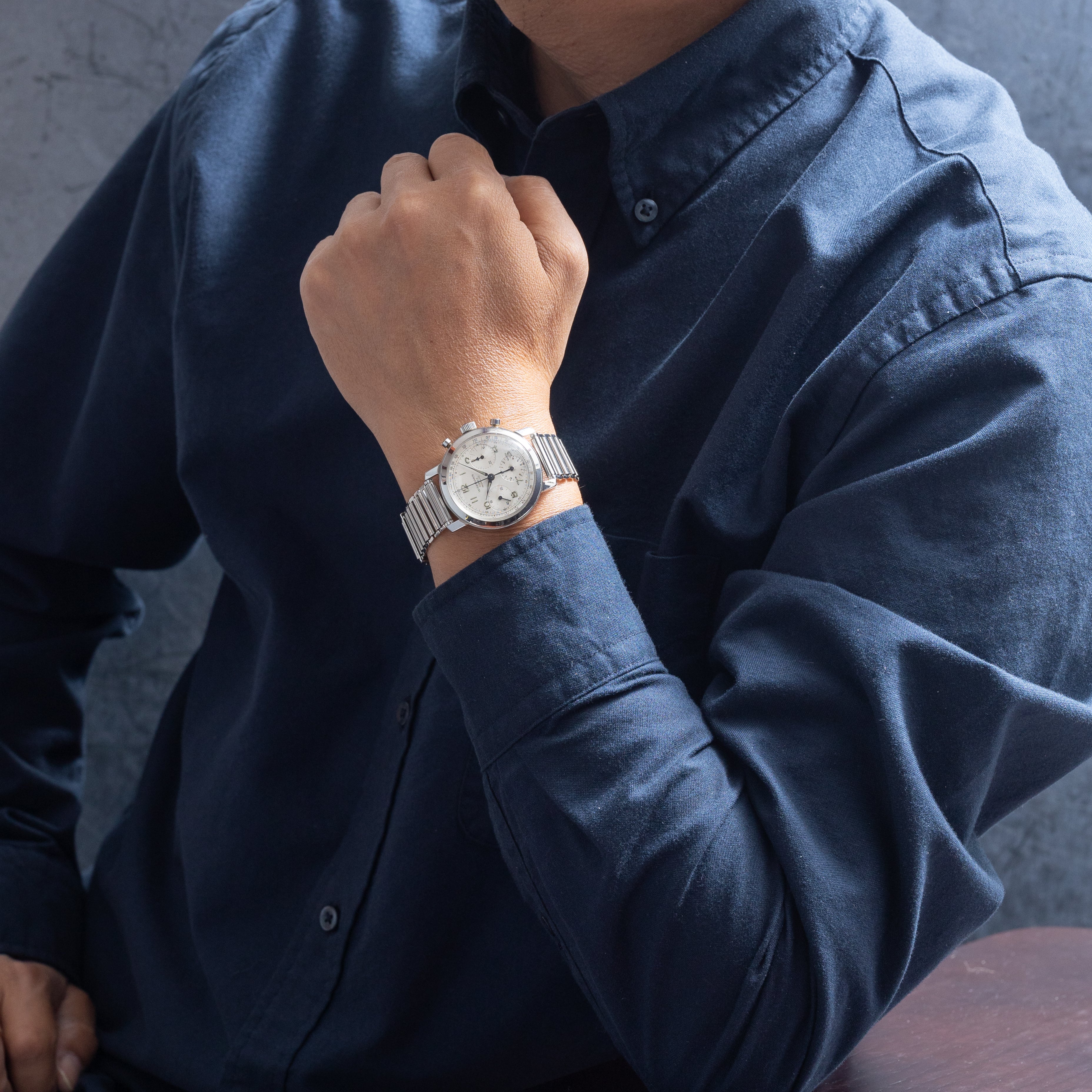 ワックマン 3レジスタークロノグラフ ヴィーナス178 1960年代製