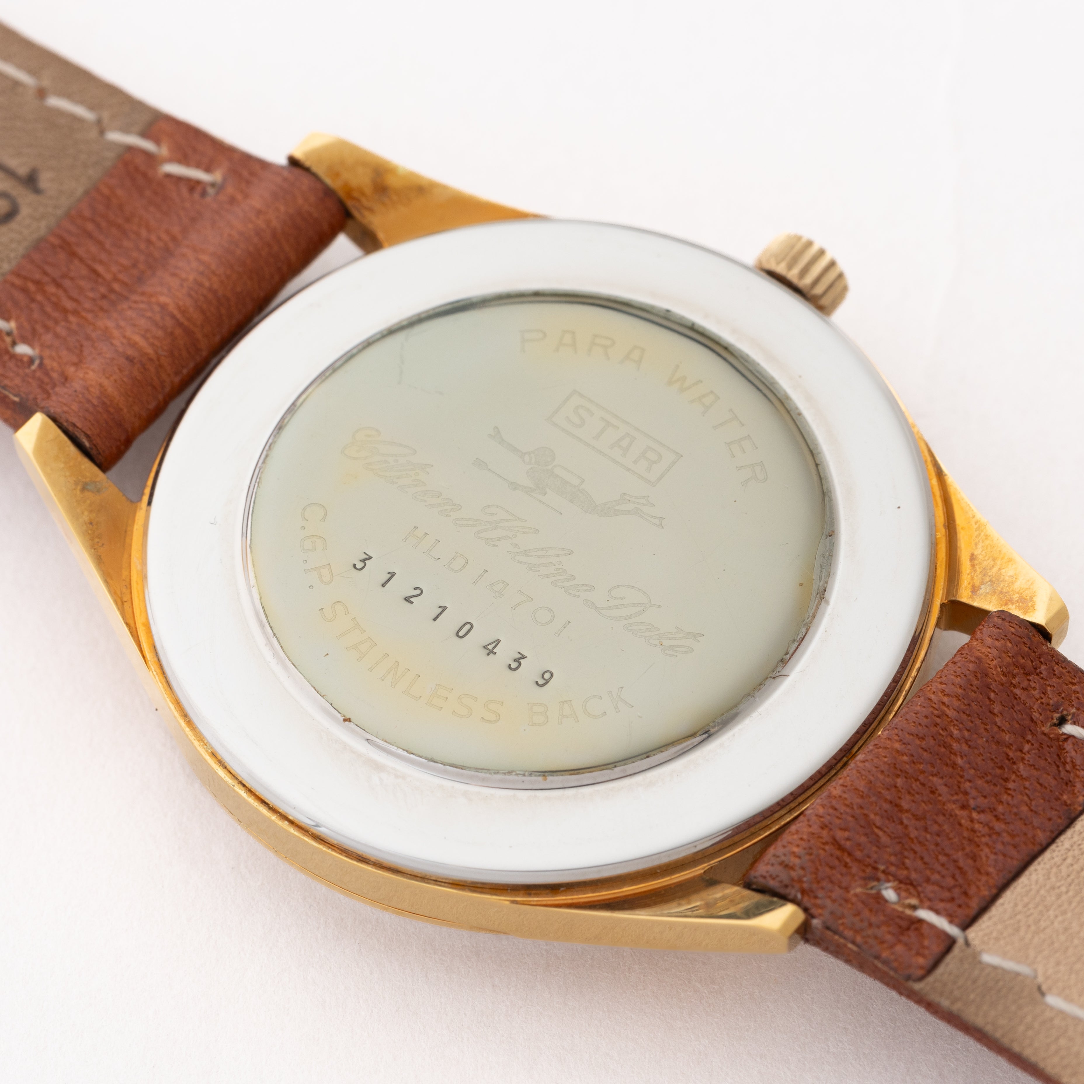 シチズン ハイラインデイト 1963年製 CGP 手巻き