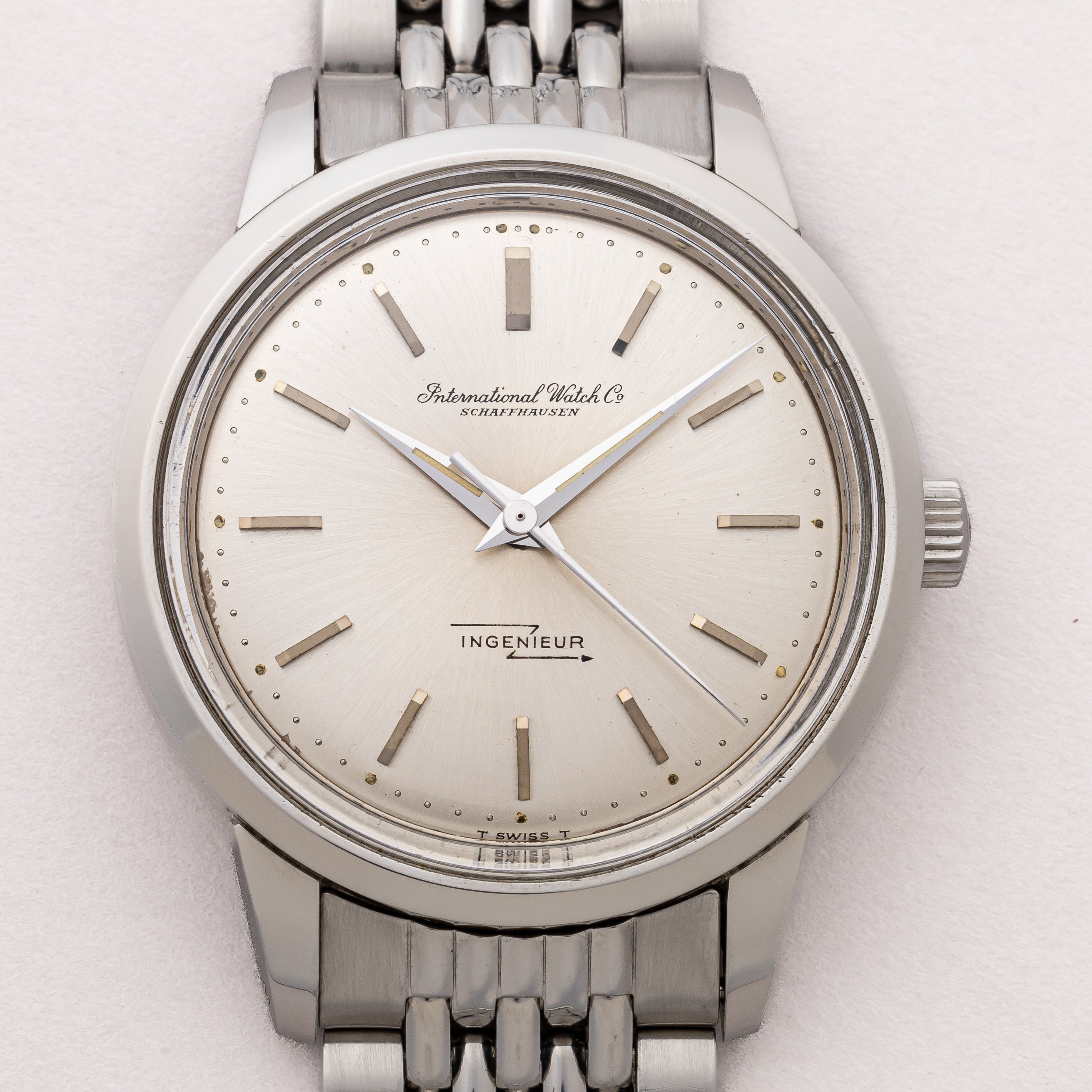 IWC インヂュニア 1963年製 ノンデイト Cal.853 ゲイフレアーブレス