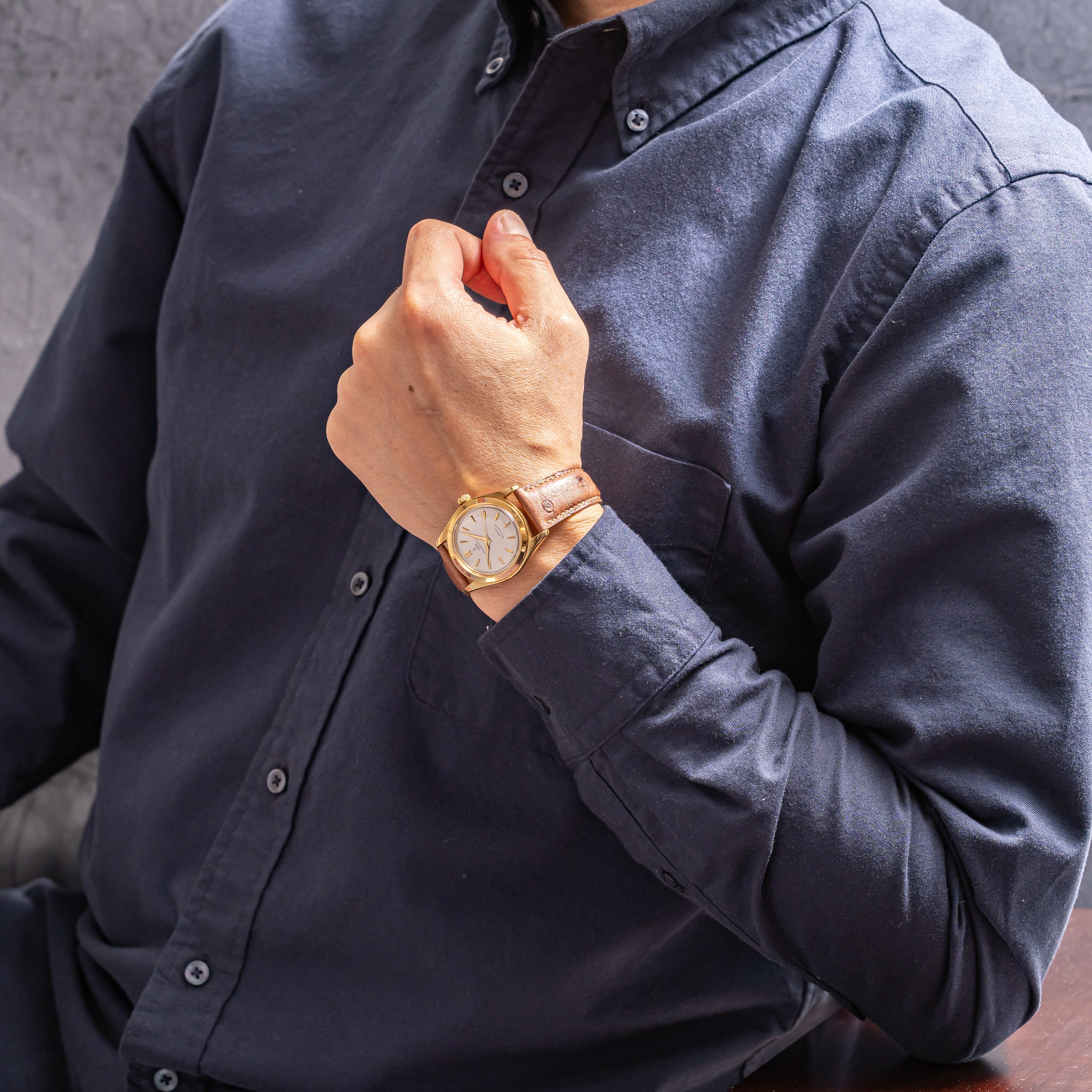 チューダー 小バラ オイスタープリンス Cal.390 14YG Ref.7809 1950年代製