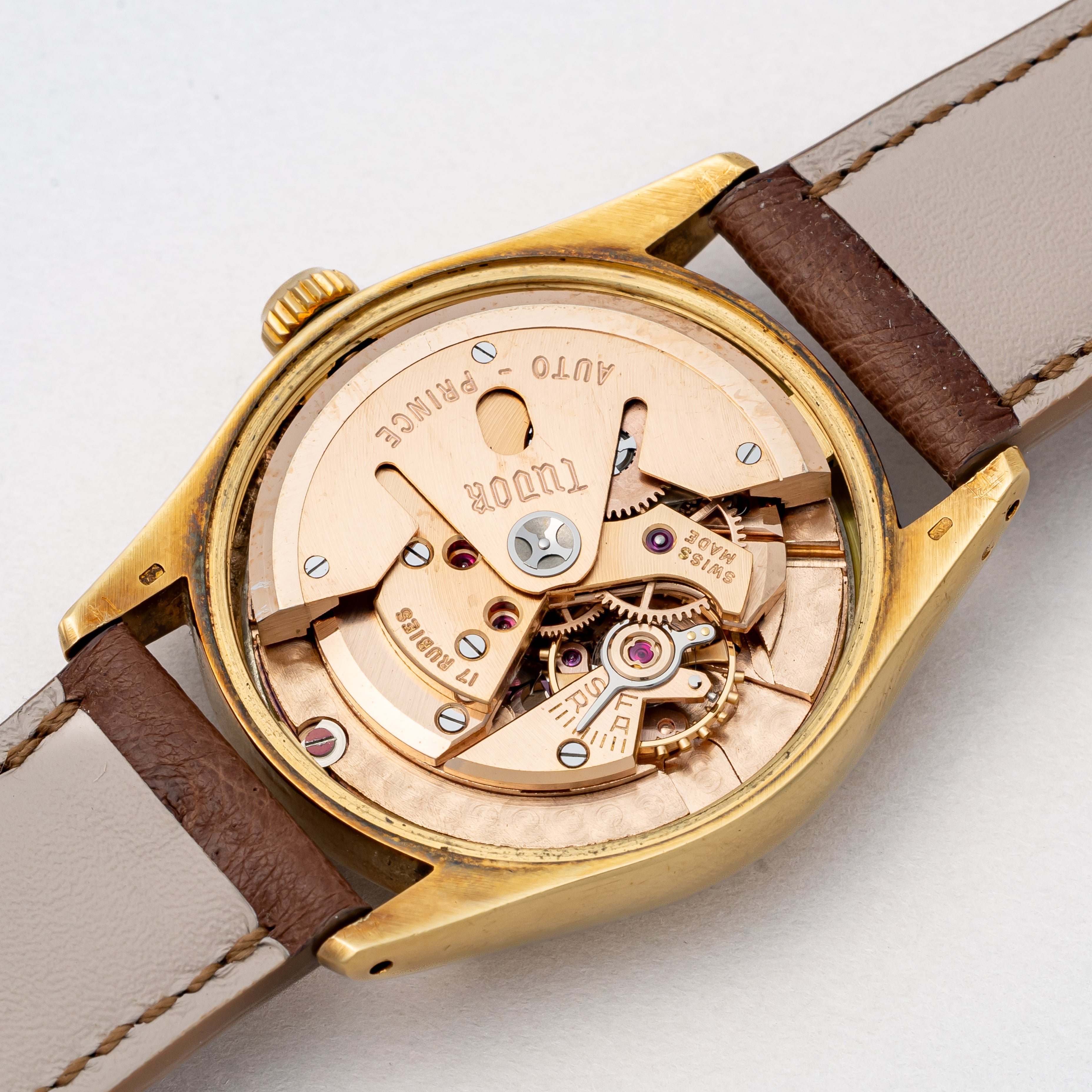 チューダー 小バラ オイスタープリンス Cal.390 14YG Ref.7809 1950年代製