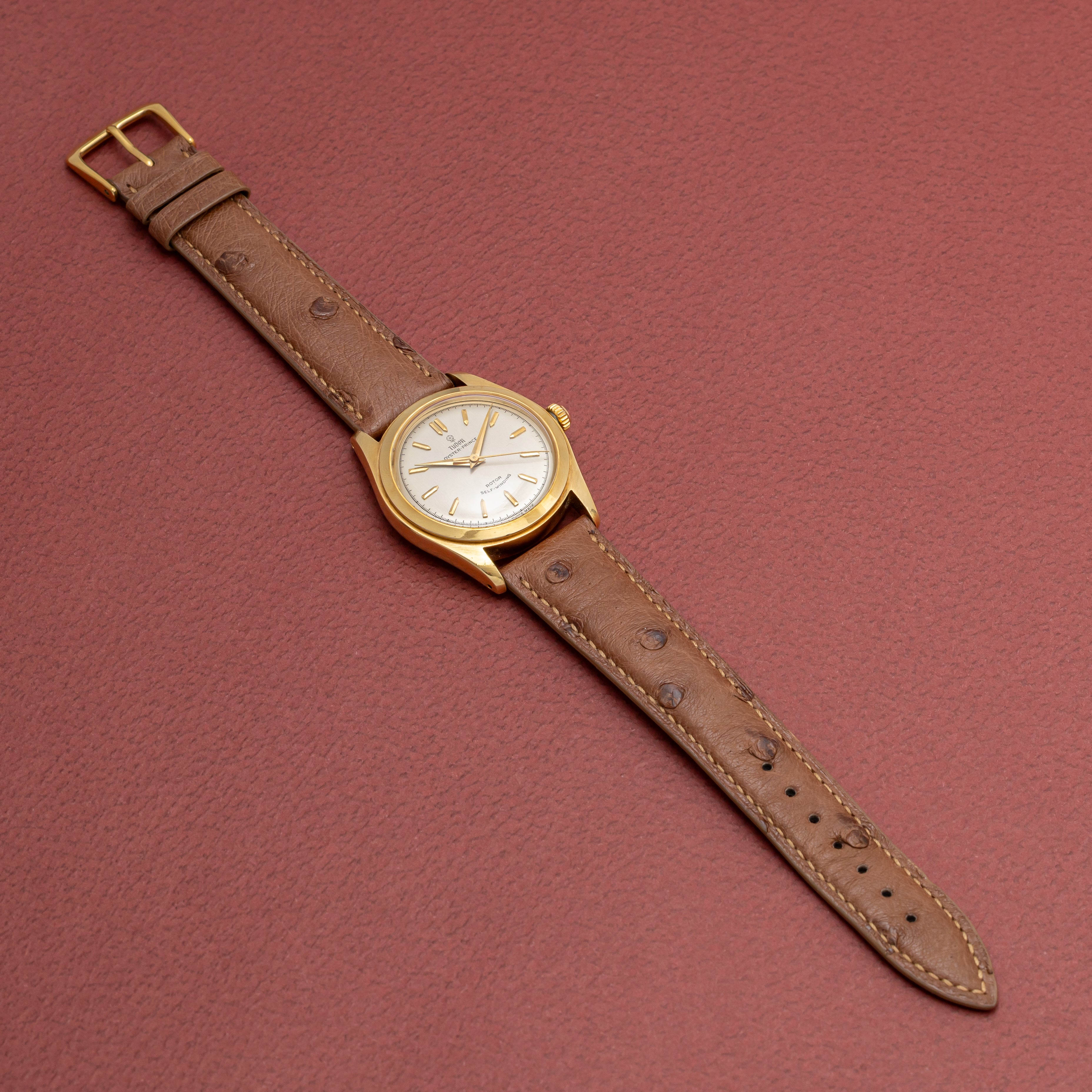 チューダー 小バラ オイスタープリンス Cal.390 14YG Ref.7809 1950年代製