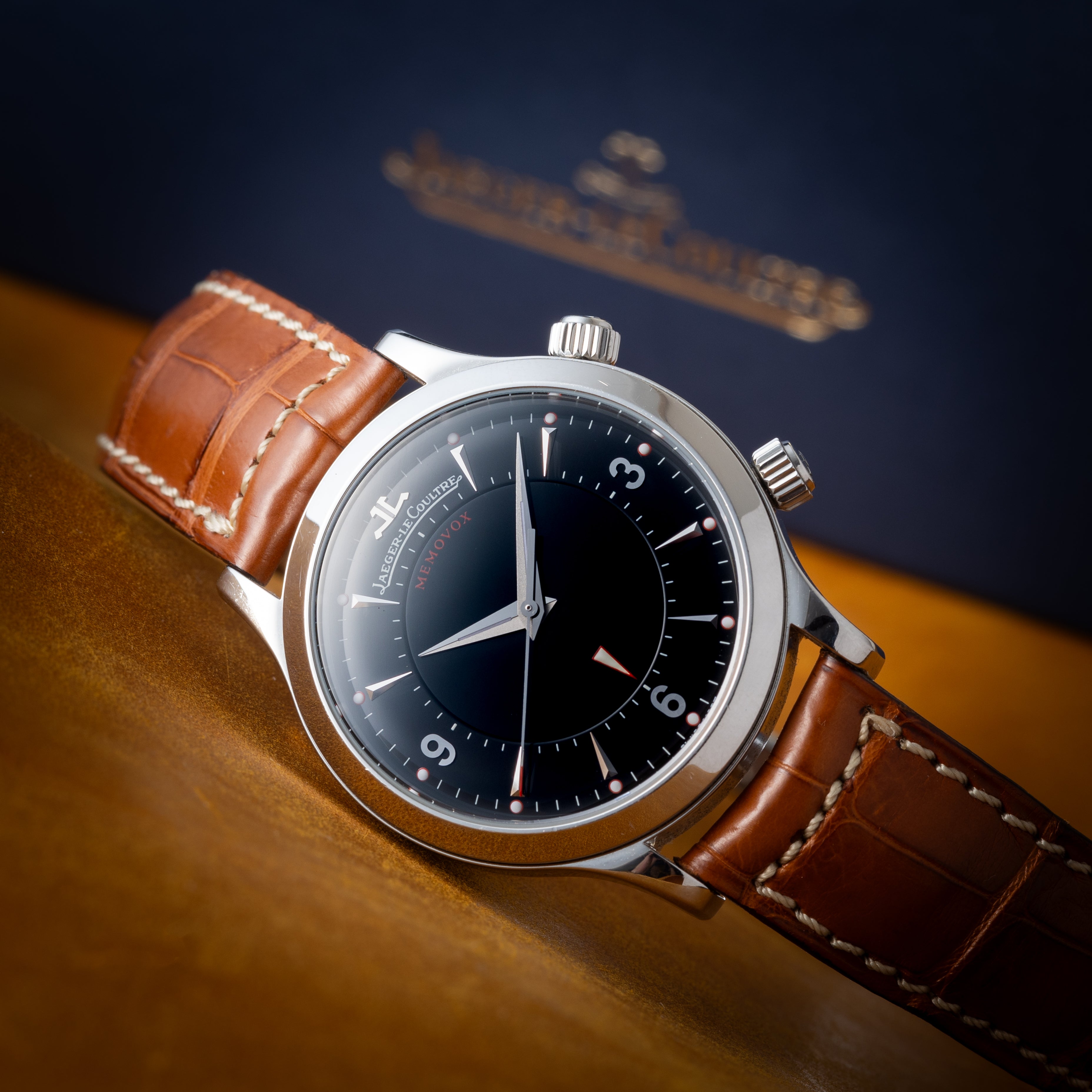 ジャガールクルト メモボックス 144.840.947B アラームウオッチ 2000年代