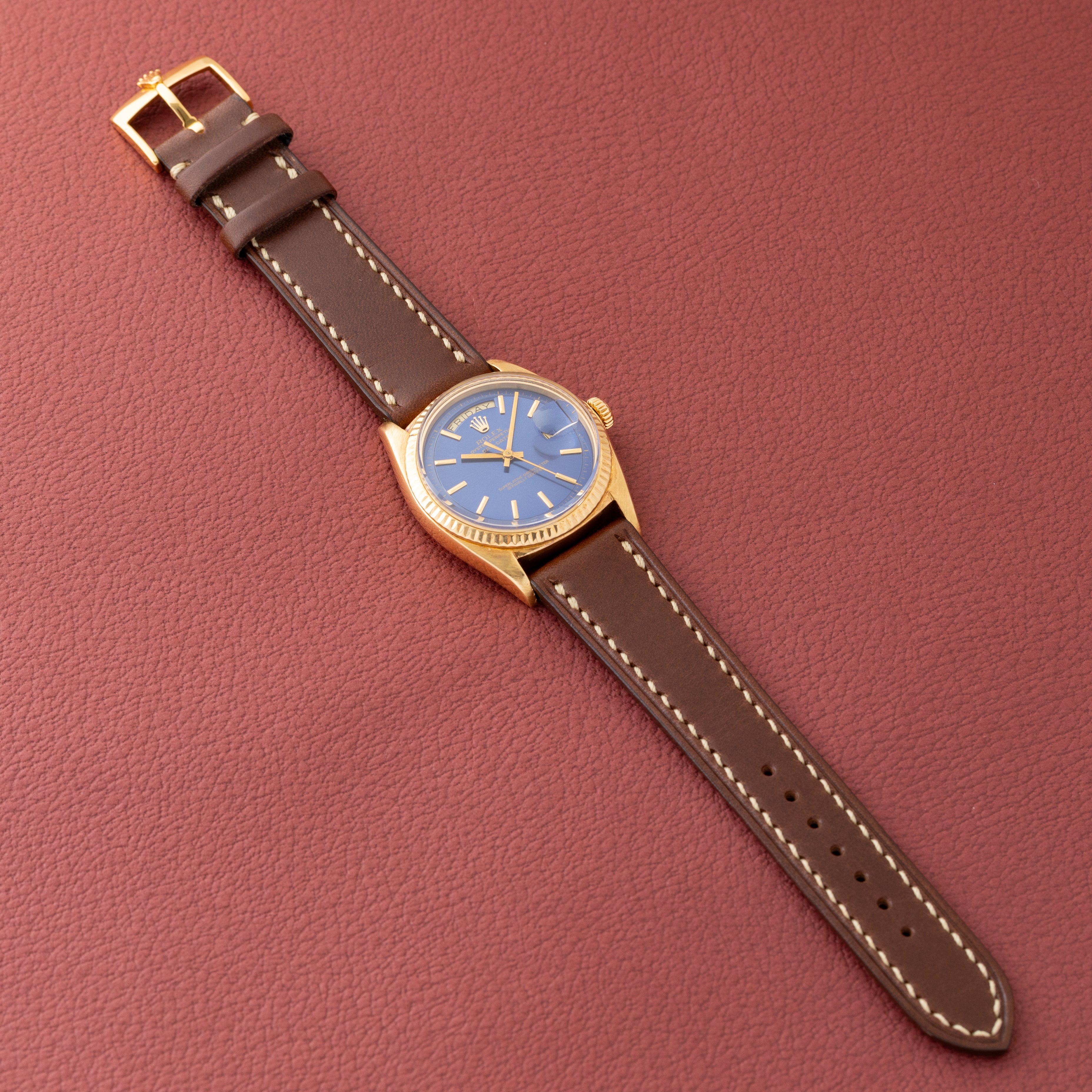 ロレックス デイデイト 1971年製 18KYG Ref.1803 箱付き