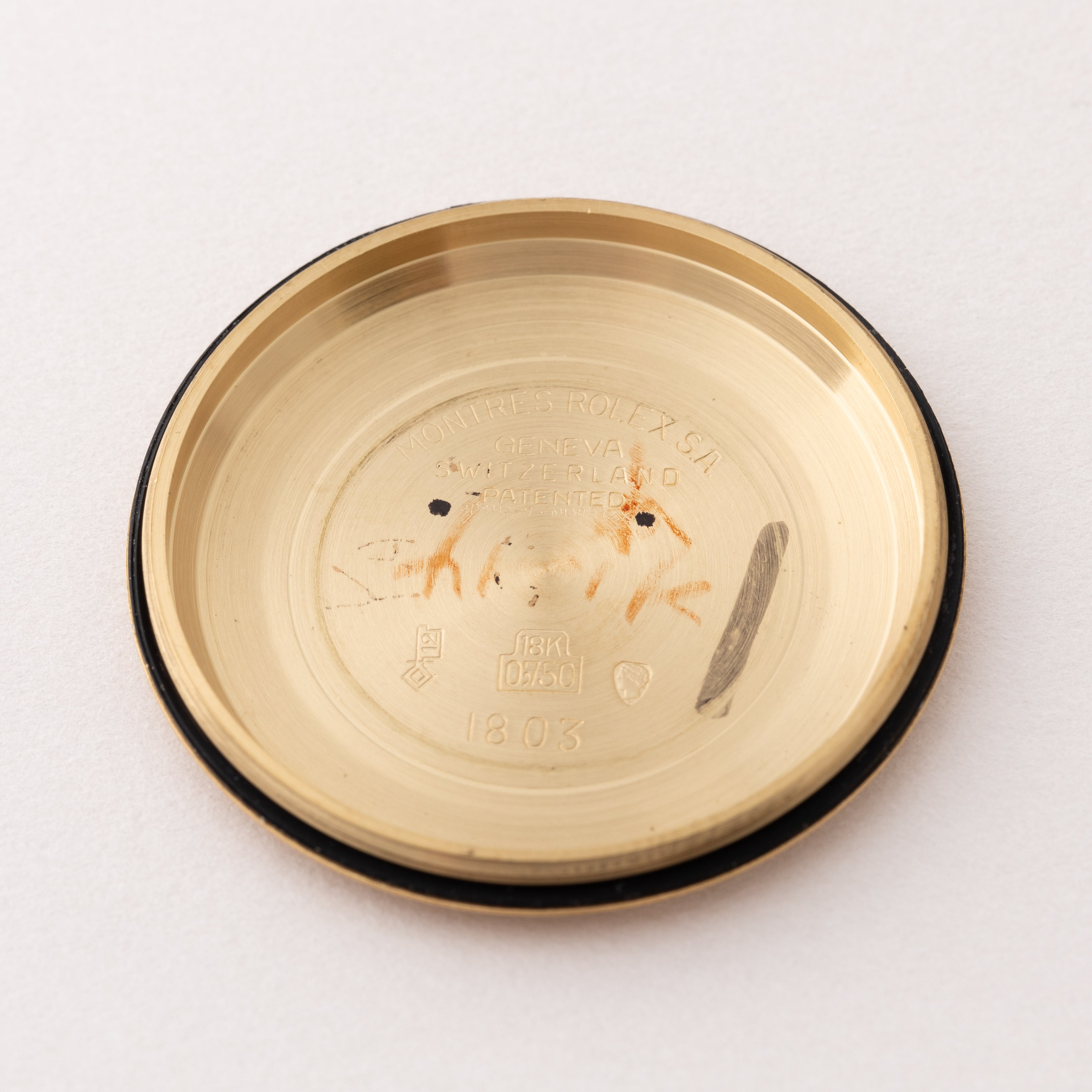 ロレックス デイデイト 1971年製 18KYG Ref.1803 箱付き