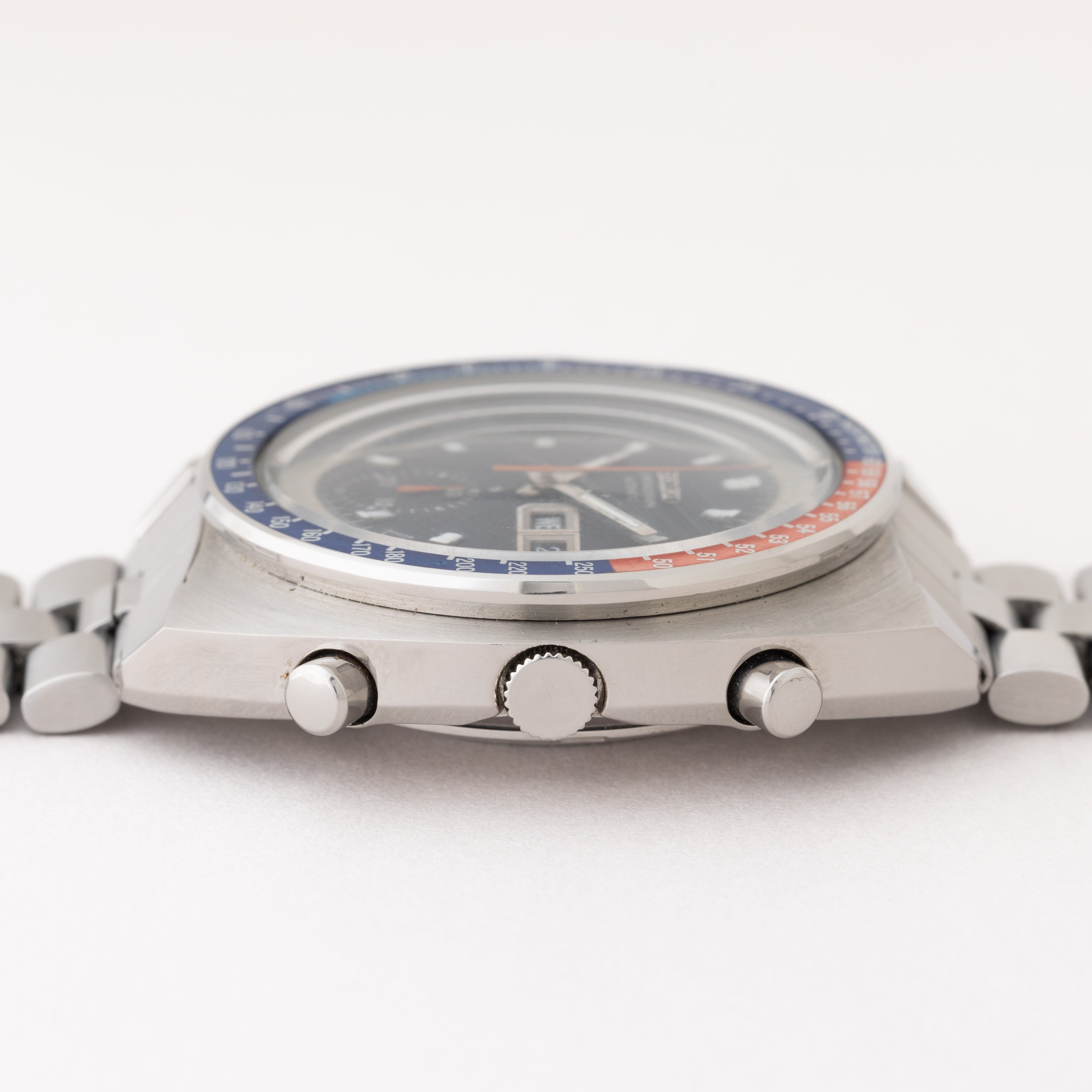 セイコー クロノグラフ 1974年製 Ref.6139-6002 ペプシベゼル オリジナルブレス