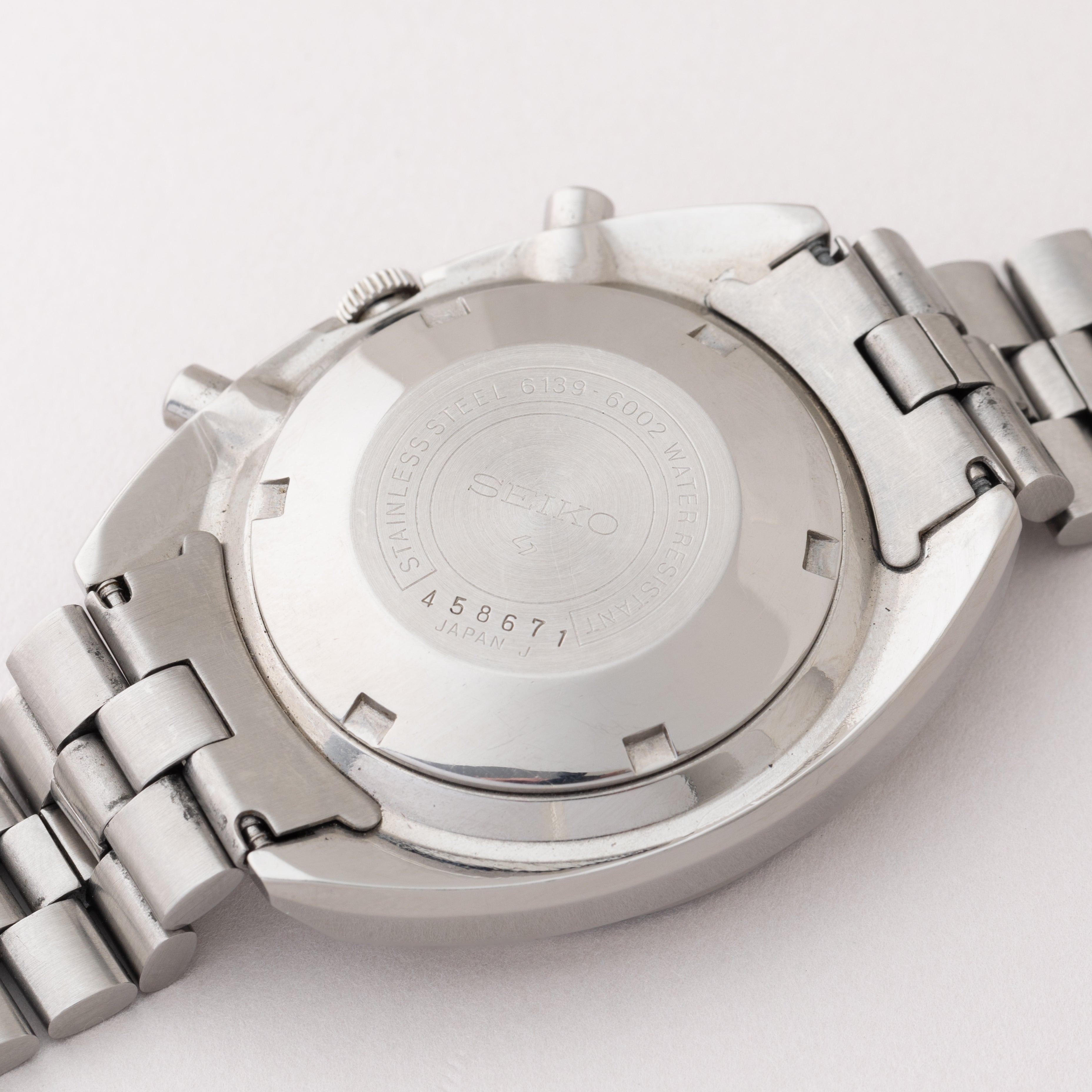 セイコー クロノグラフ 1974年製 Ref.6139-6002 ペプシベゼル オリジナルブレス