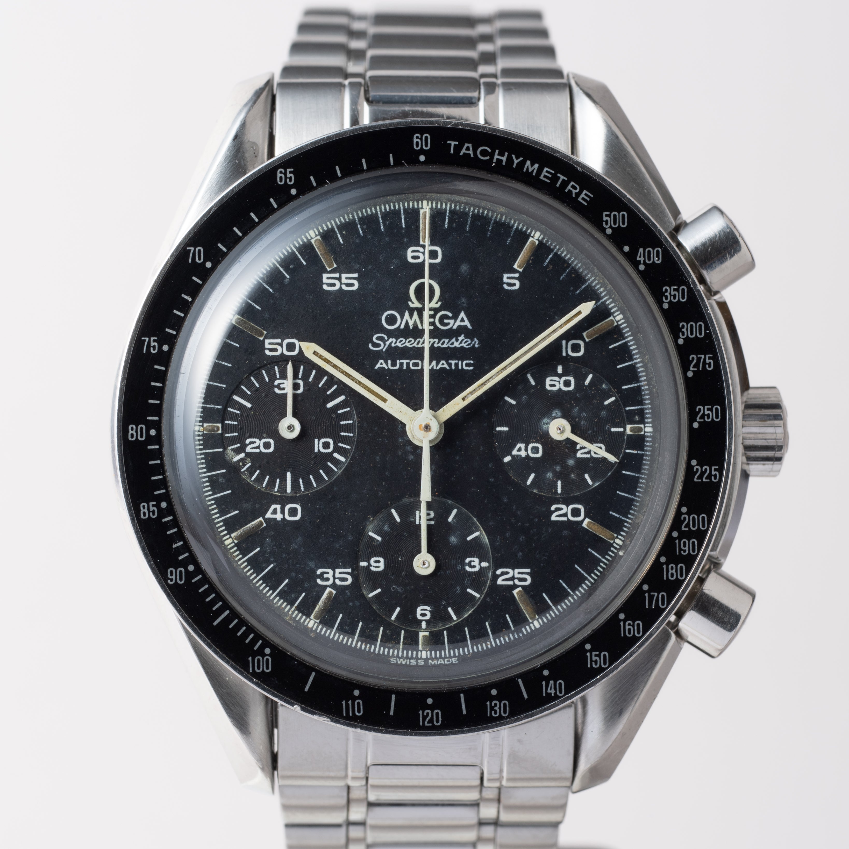 オメガ スピードマスター 1980年代後半 オートマチック 箱、ギャラ付き