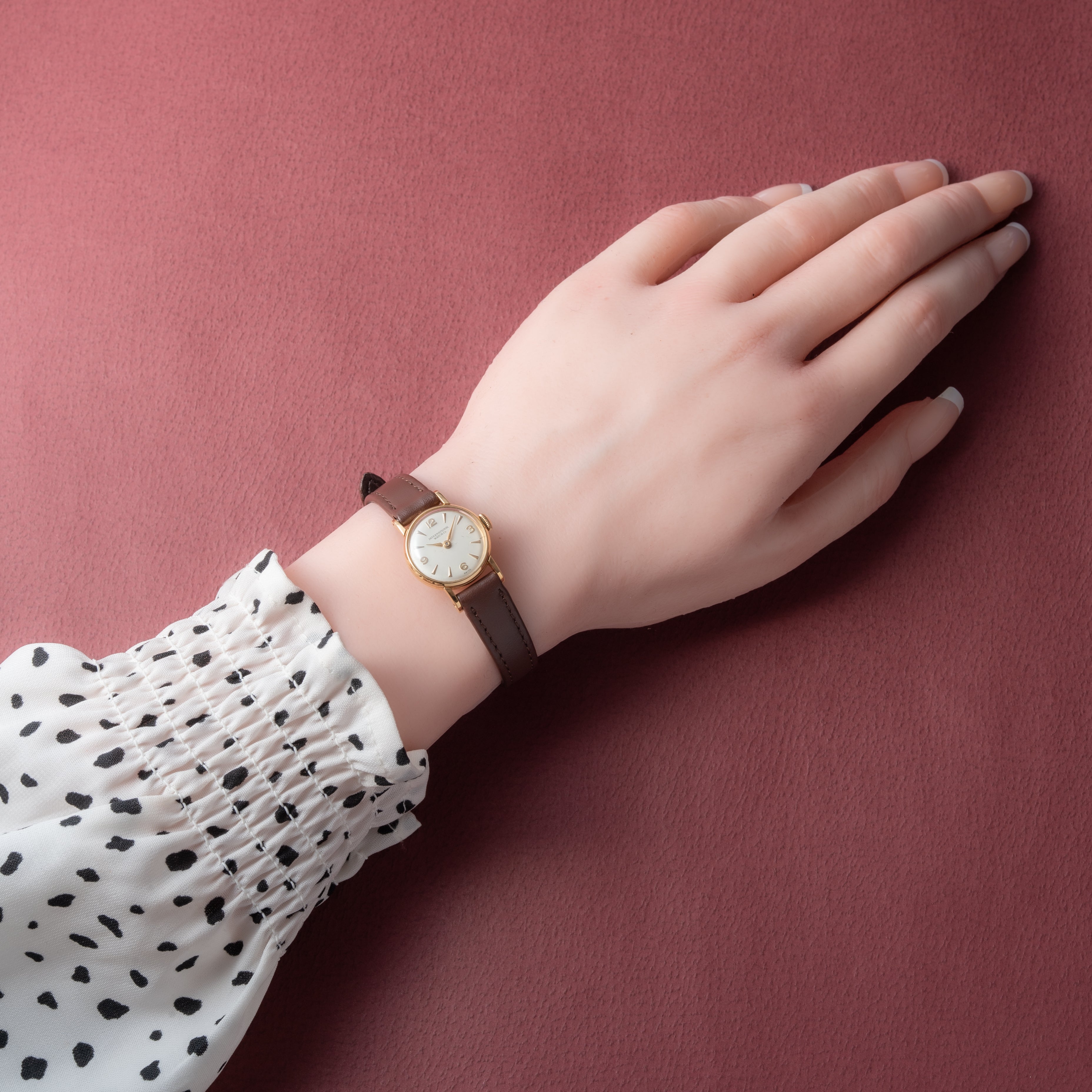 IWC レディース 18KYG 1958年製 手巻き Cal.41