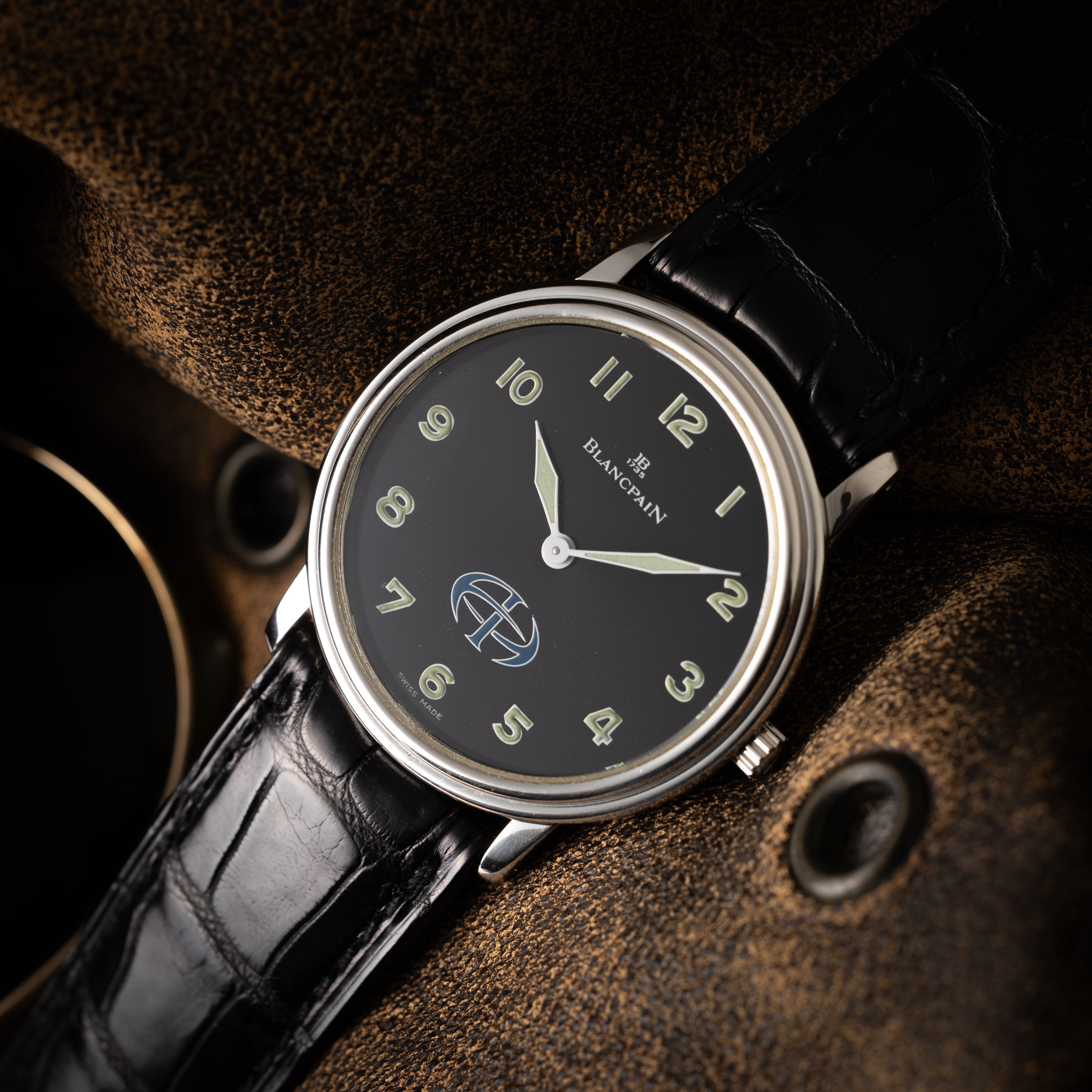 ブランパン 1995年製 24本限定プラチナケース ヴィルレ ウルトラスリム ブルネイ