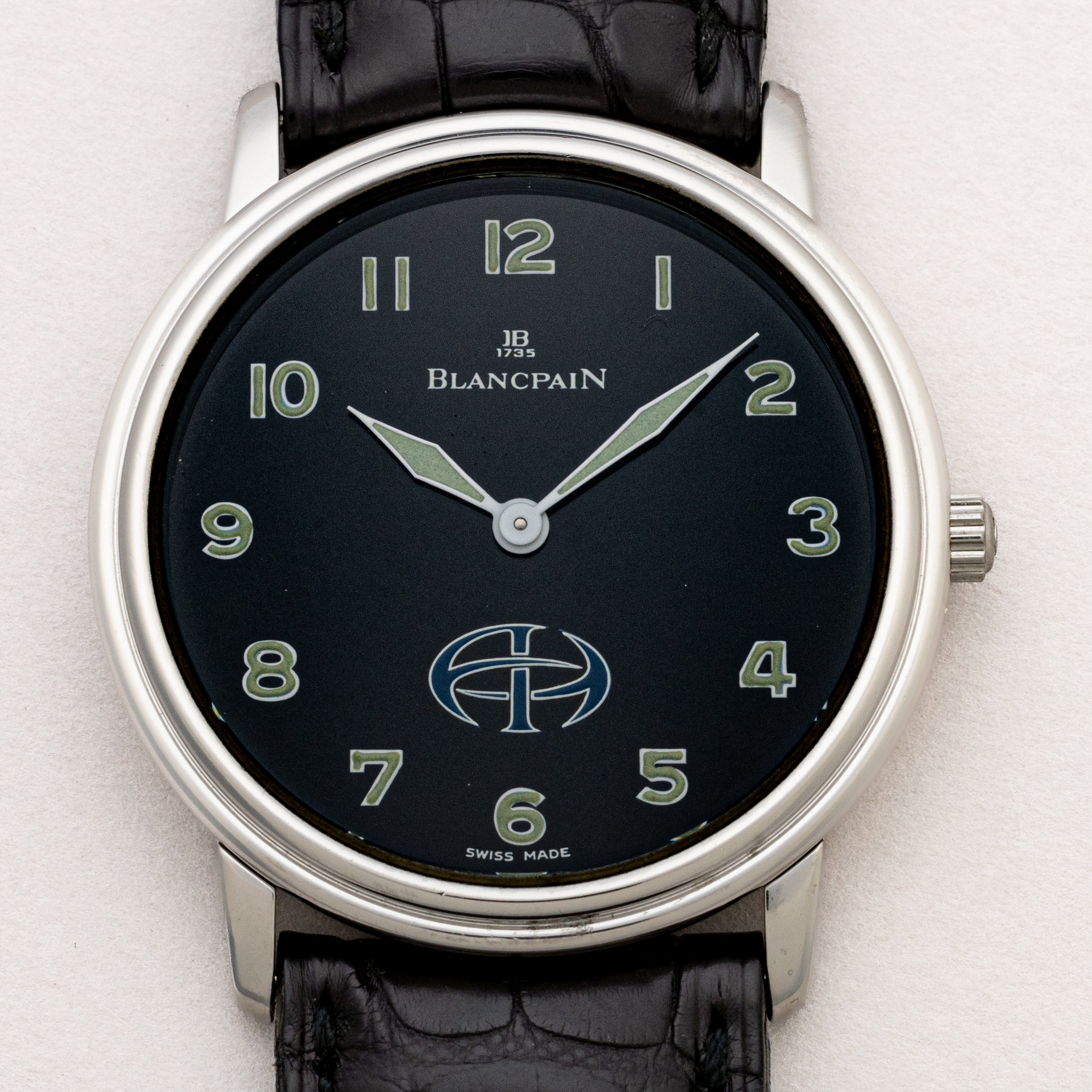 ブランパン 1995年製 24本限定プラチナケース ヴィルレ ウルトラスリム ブルネイ