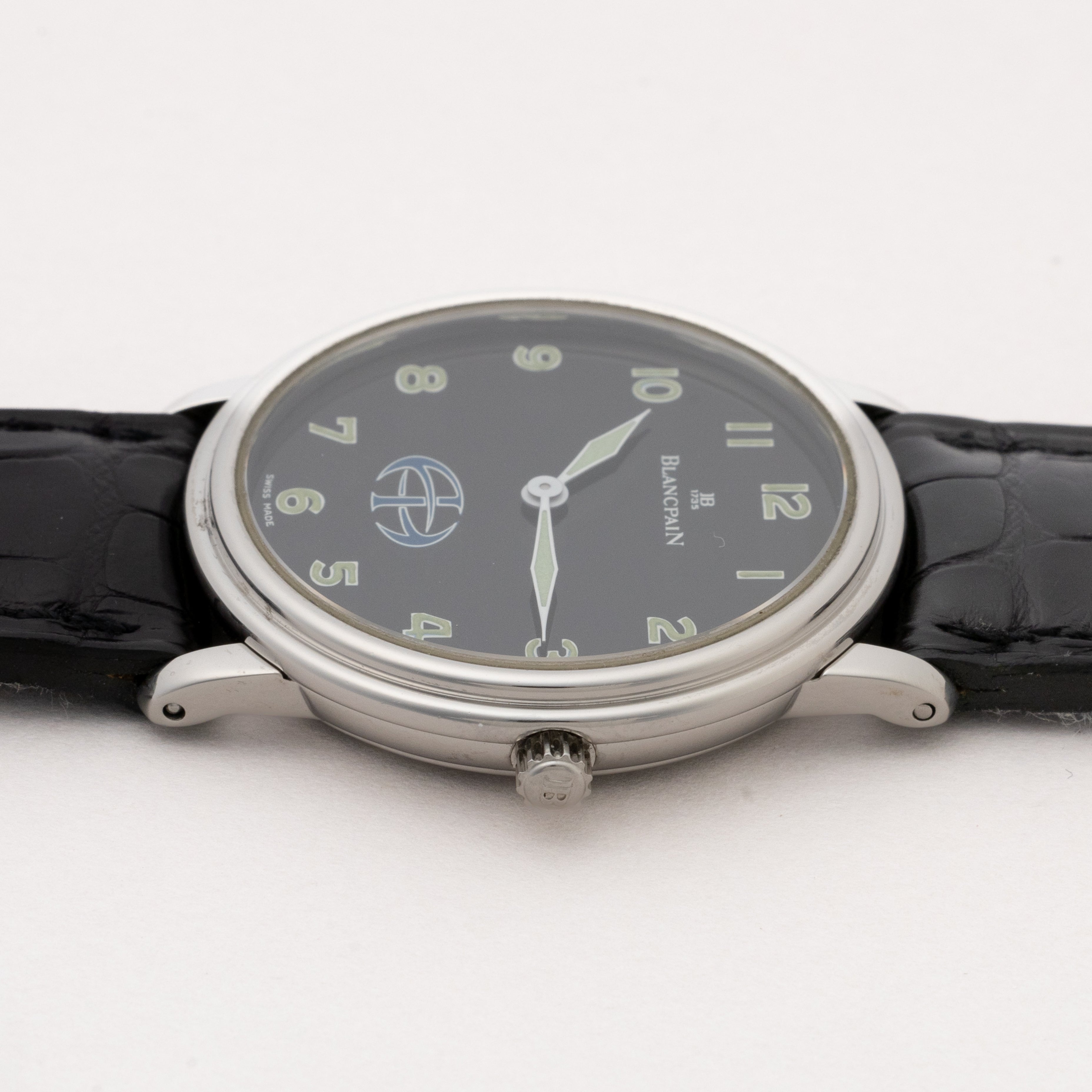 ブランパン 1995年製 24本限定プラチナケース ヴィルレ ウルトラスリム ブルネイ