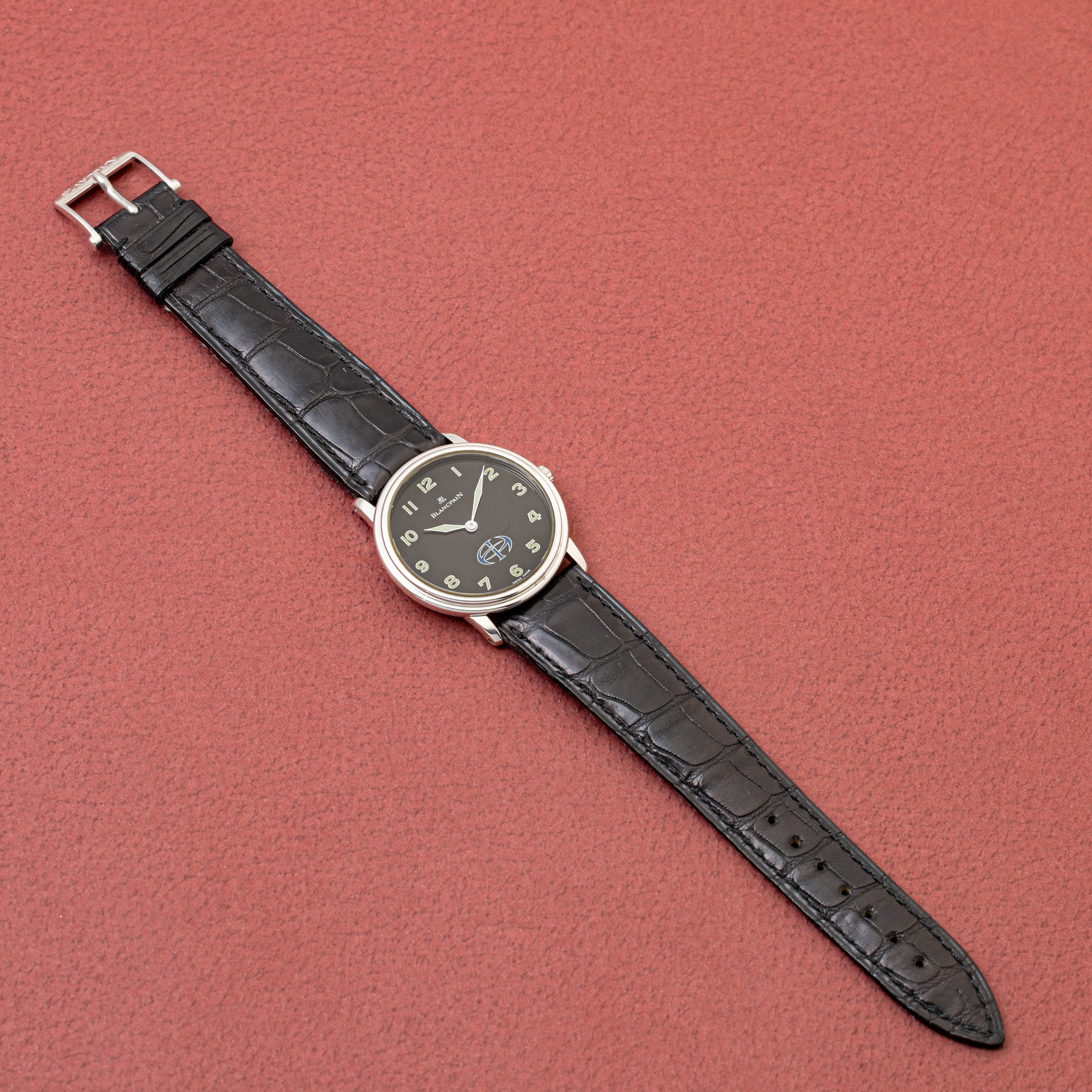 ブランパン 1995年製 24本限定プラチナケース ヴィルレ ウルトラスリム ブルネイ