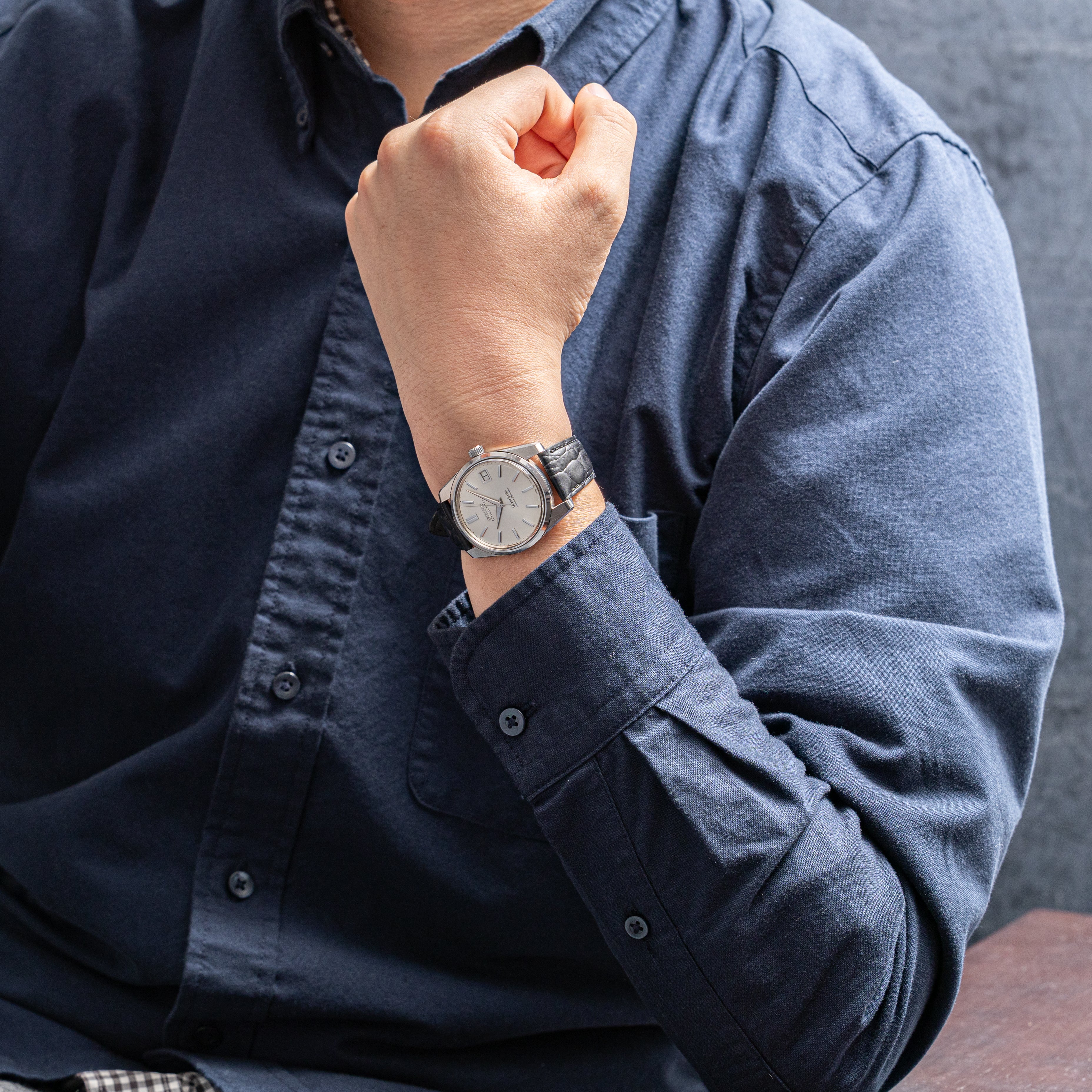 セイコー グランドセイコー 57GS 1965年製 Ref.5722-9990 純正尾錠付き