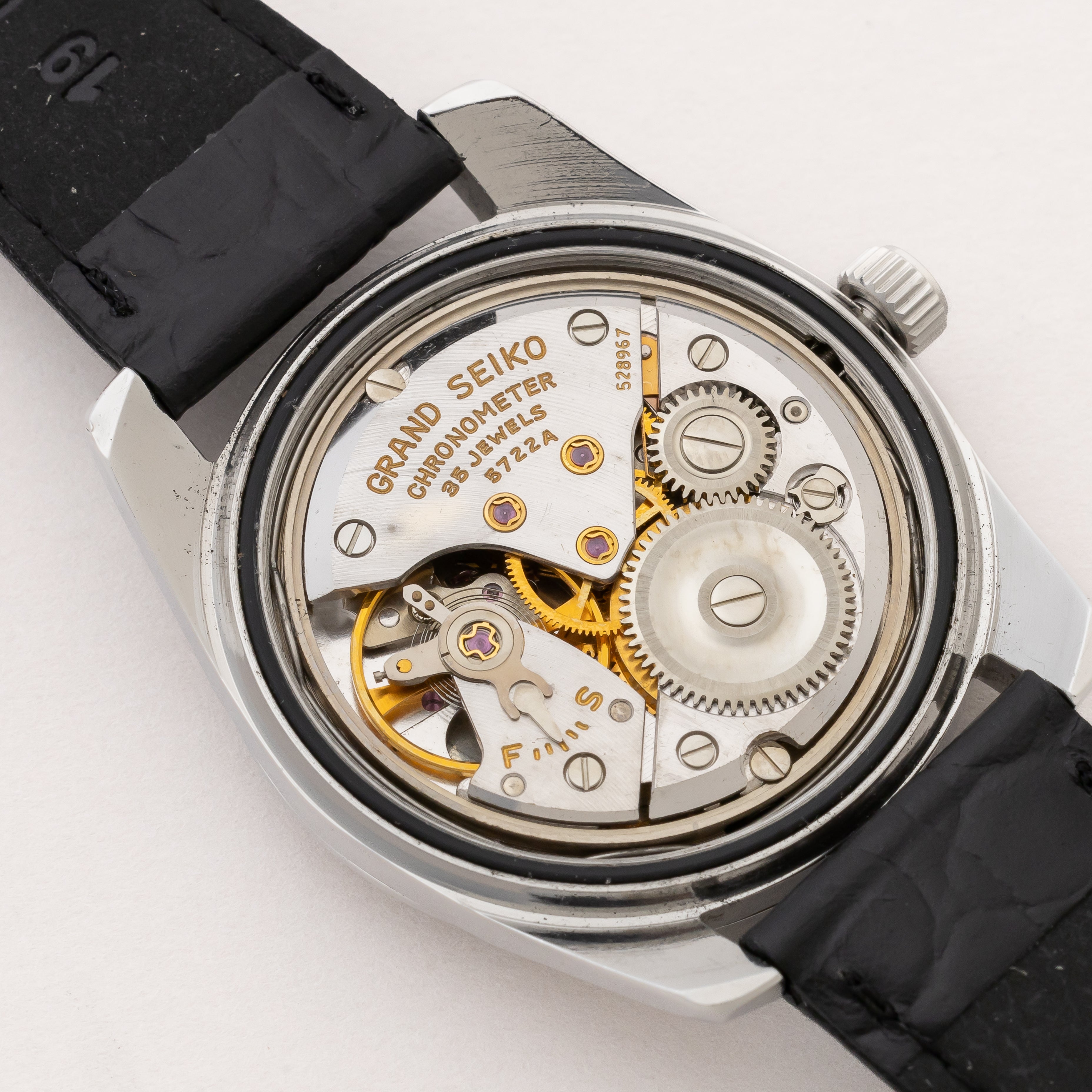 セイコー グランドセイコー 57GS 1965年製 Ref.5722-9990 純正尾錠付き