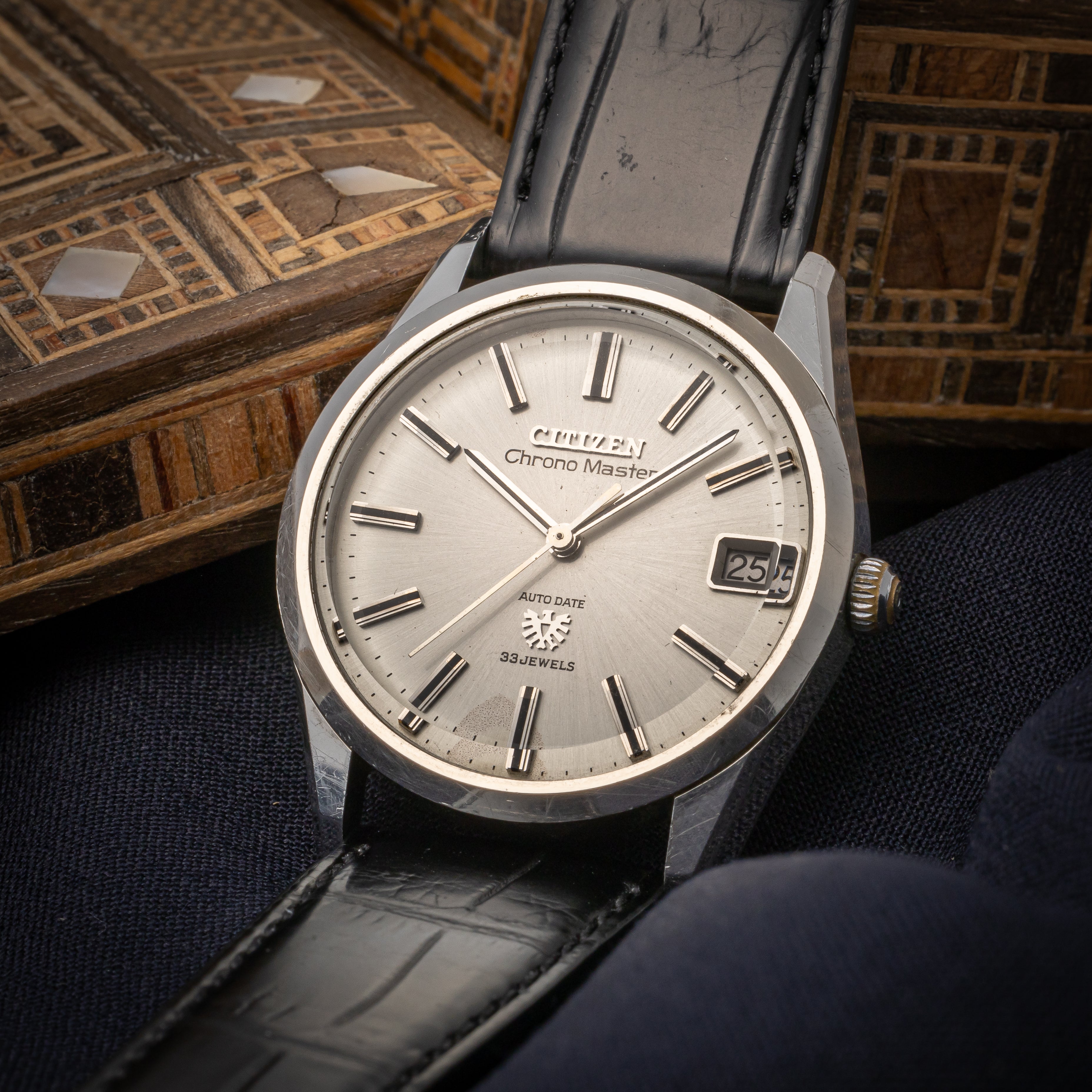 シチズン クロノマスター 1968年製 オート デイト