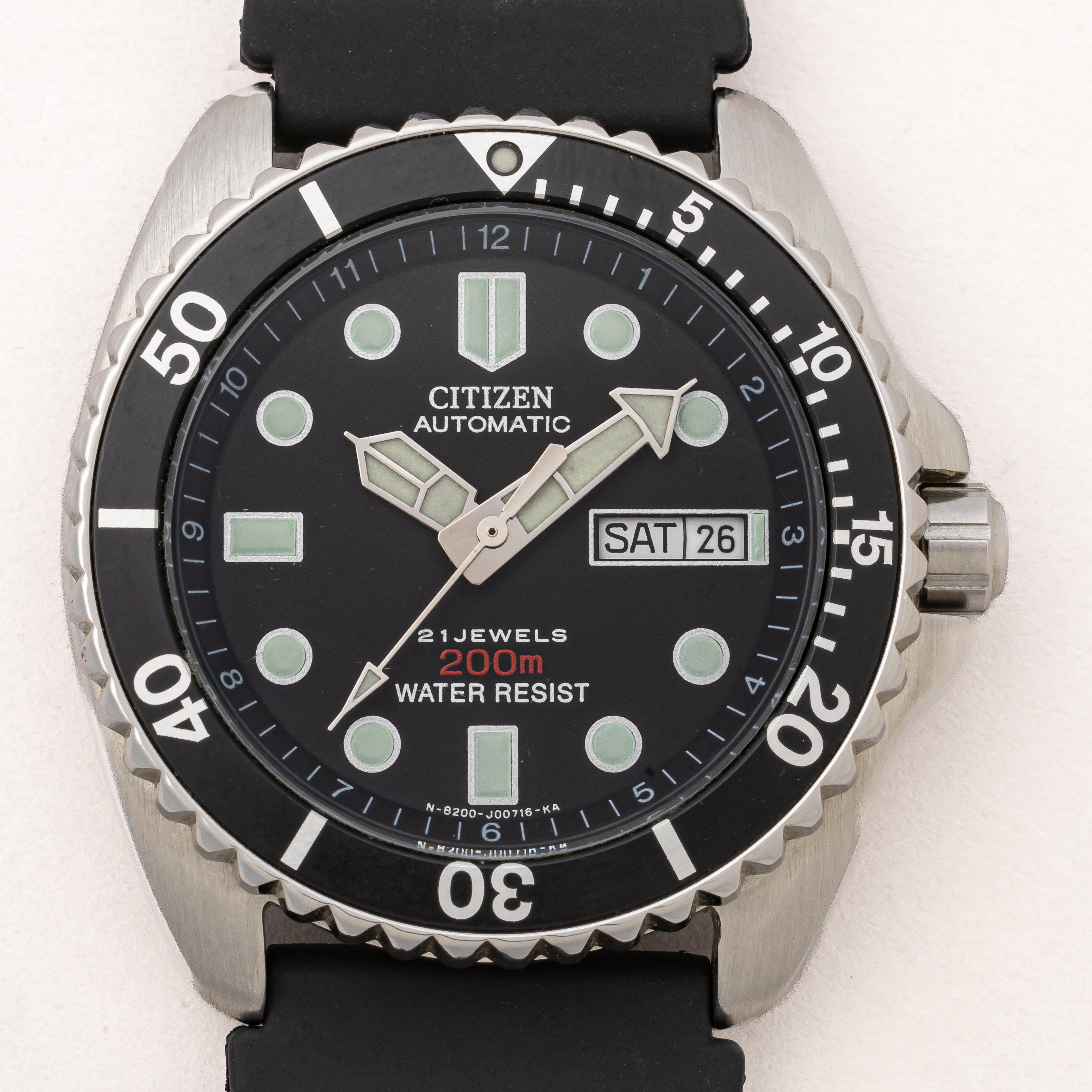 シチズン ダイバー 200m 1999年製 Ref.4-824164 Y