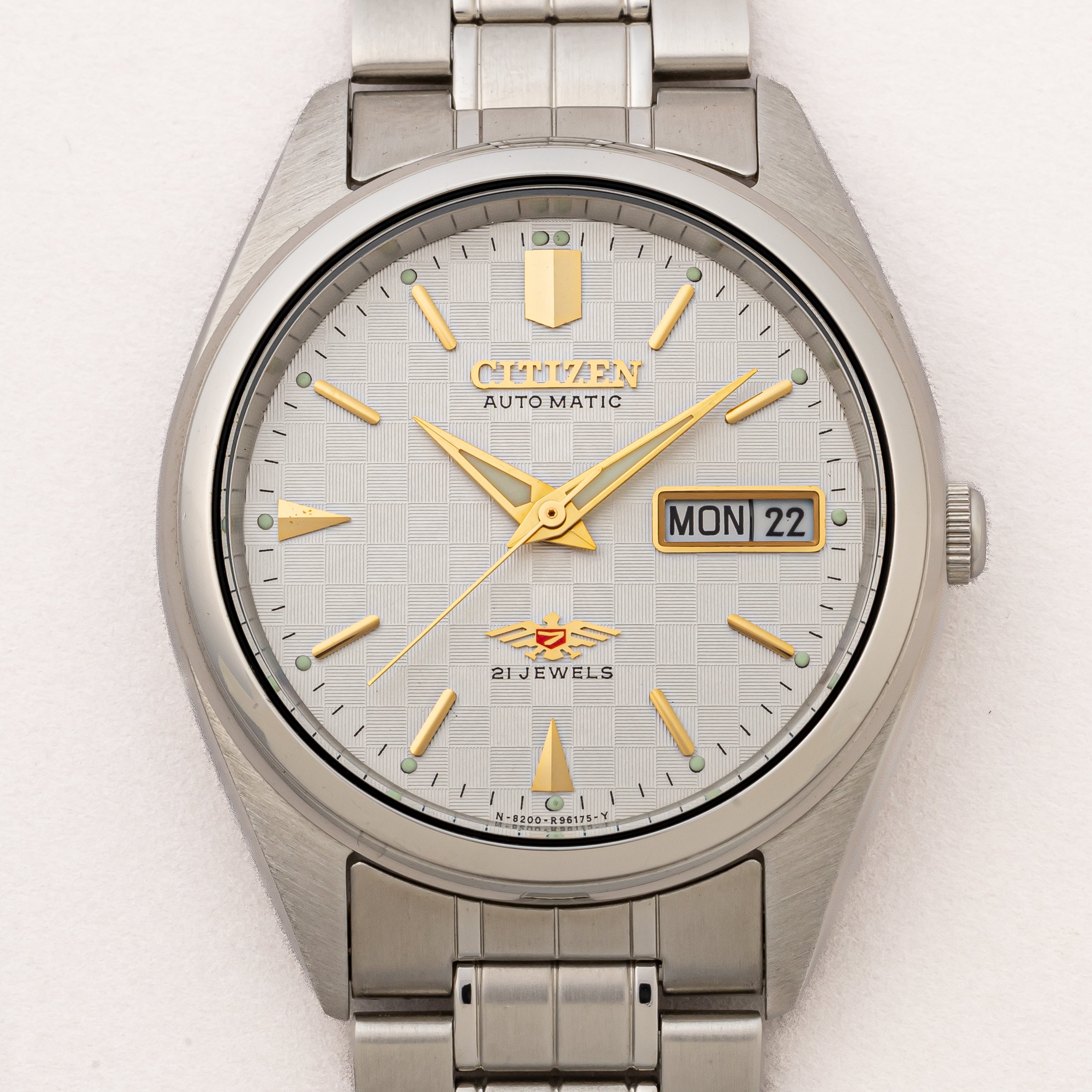 シチズン イーグルセブン オートマチック デイデイト 未使用品 タグ付き 2000年代